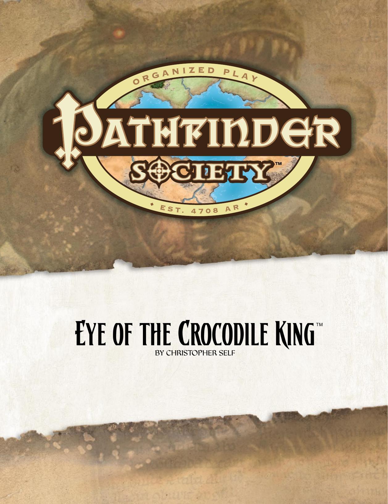 Eye of the Crocodile King