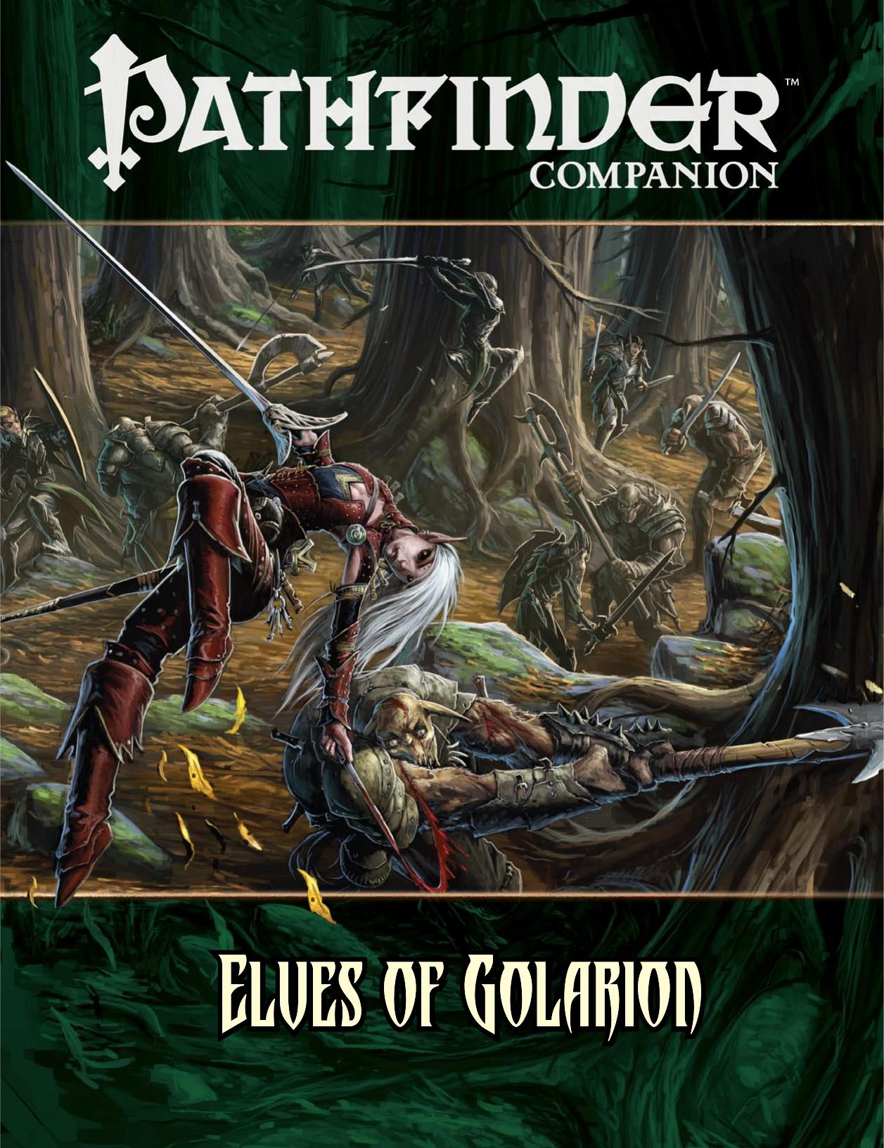 PZO9402 Elves of Golarion