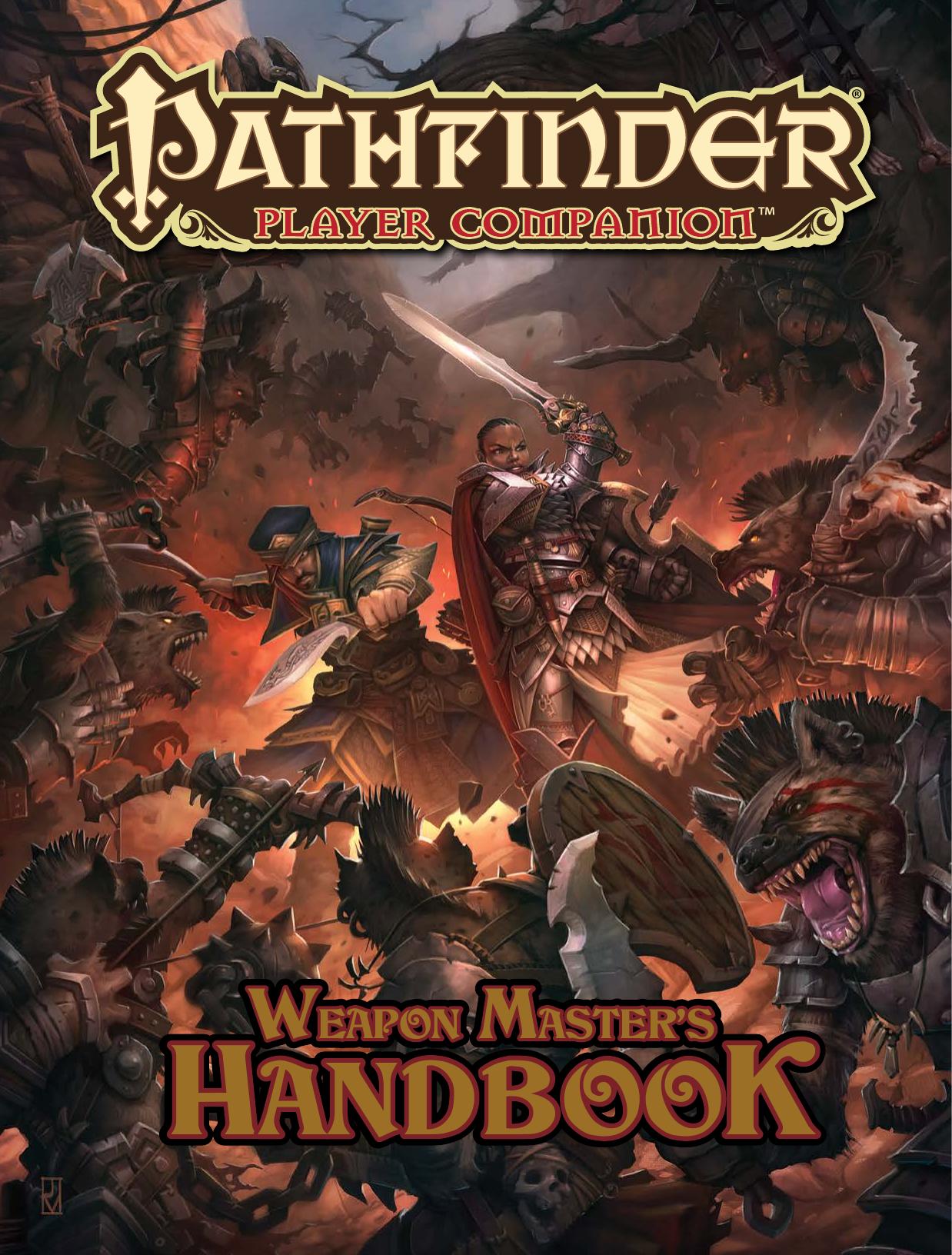 PZO9463 Weapon Master's Handbook