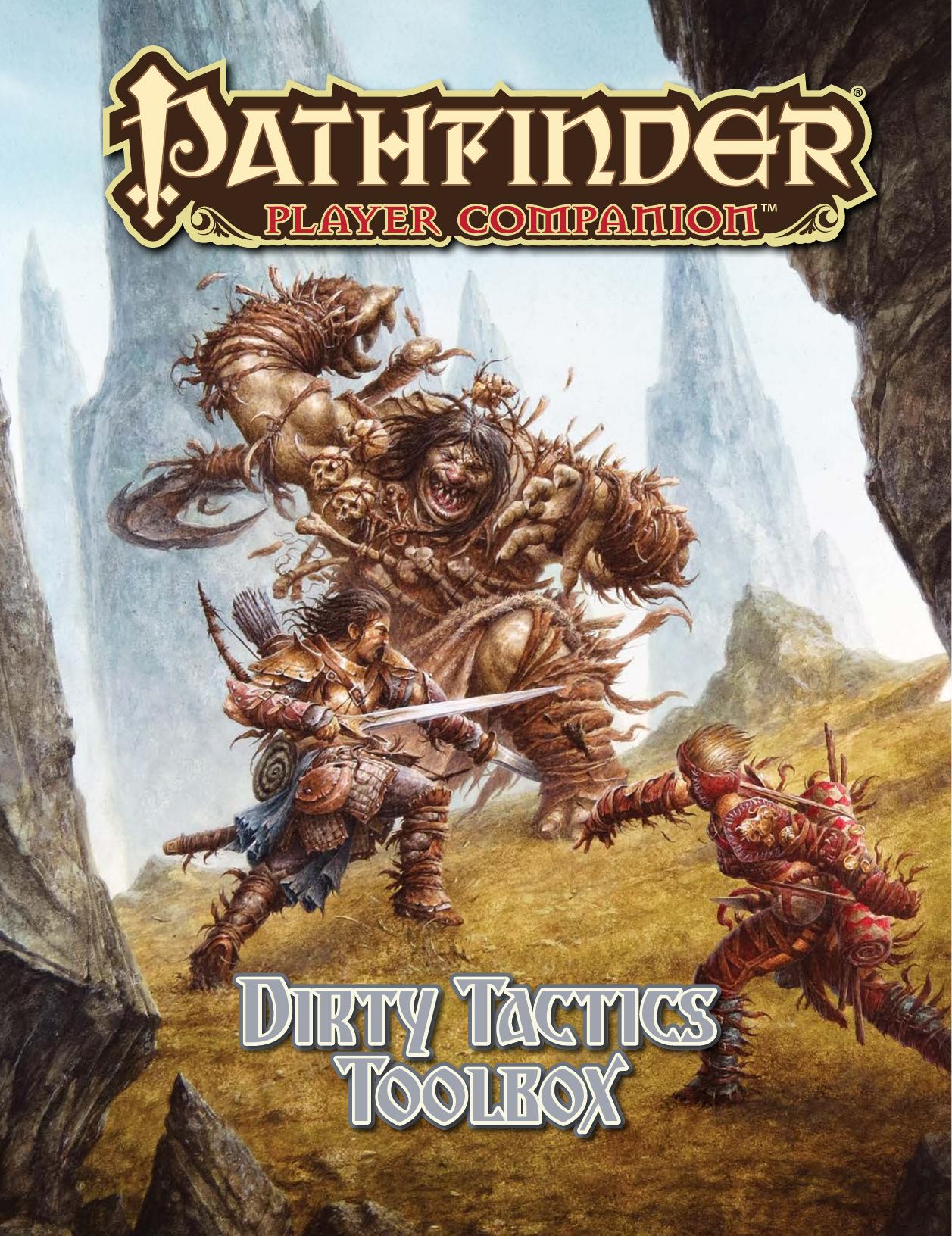 PZO9459 Dirty Tactics Toolbox