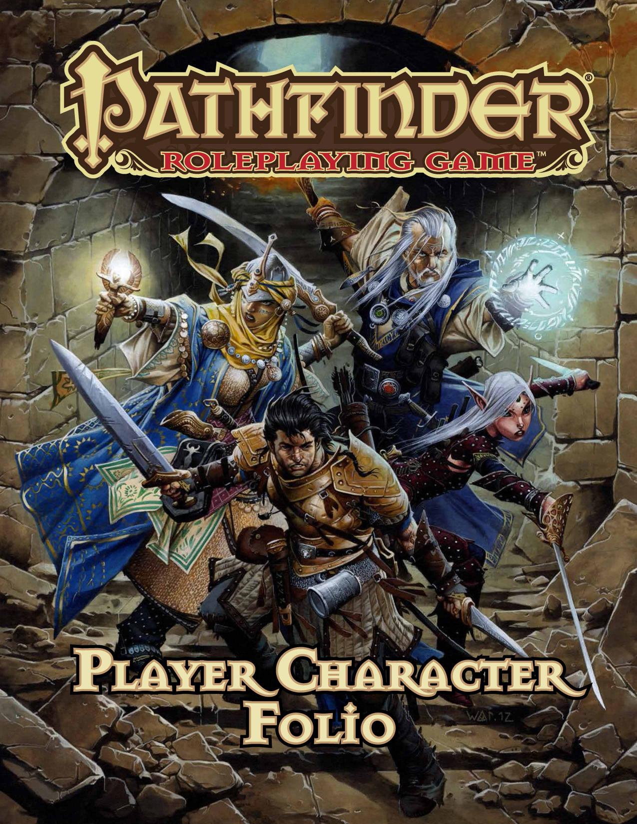 PZO1122 Player Character Folio