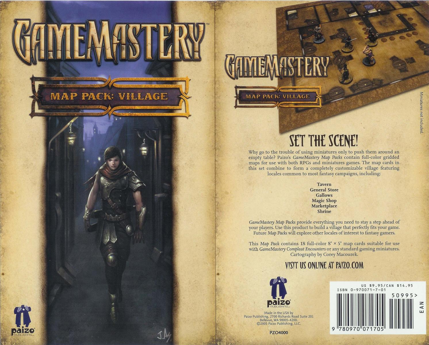 GameMastery - Map Pack: Village