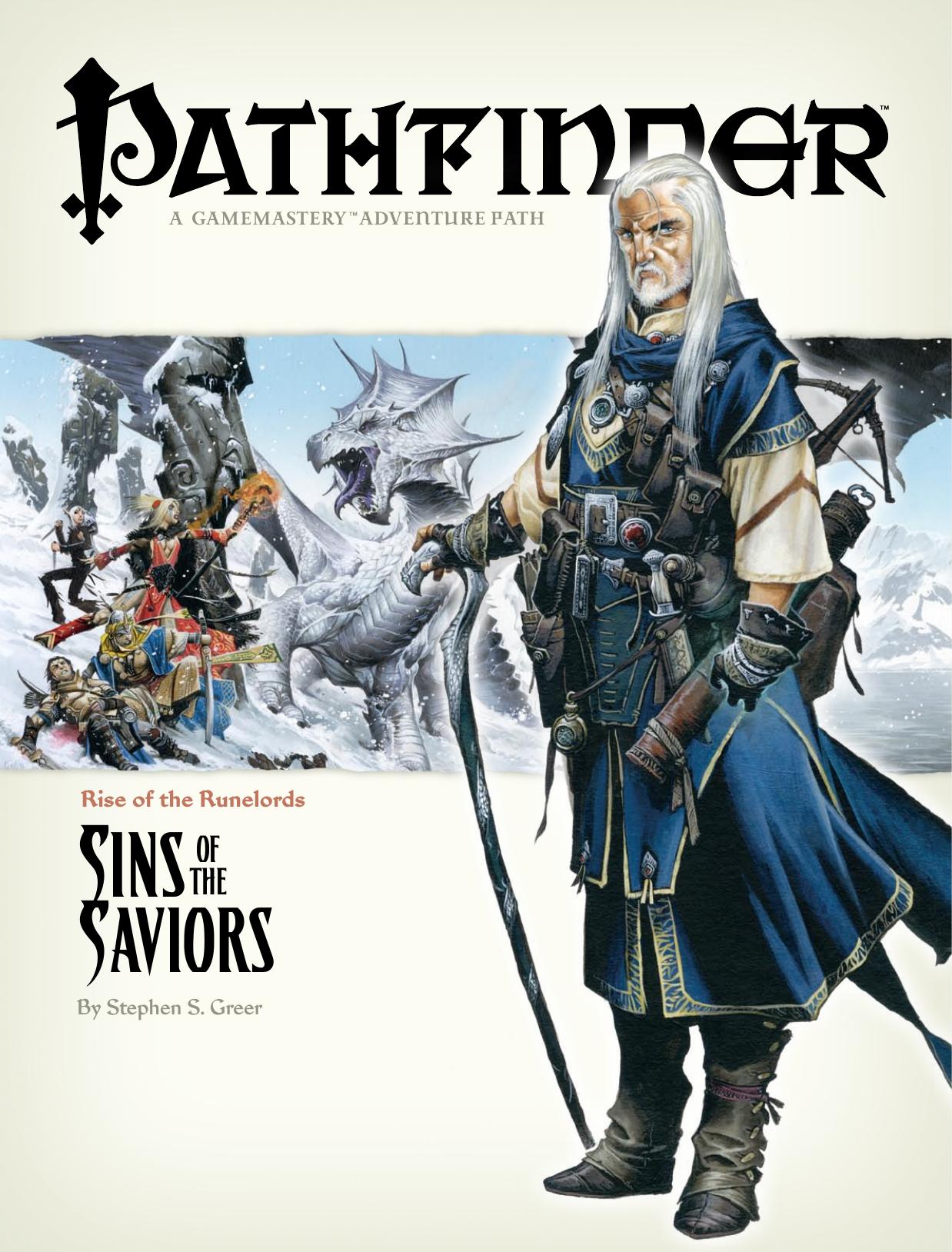 Pathfinder, Rise of the Runelords, Pt. 5: Sins of the Saviors