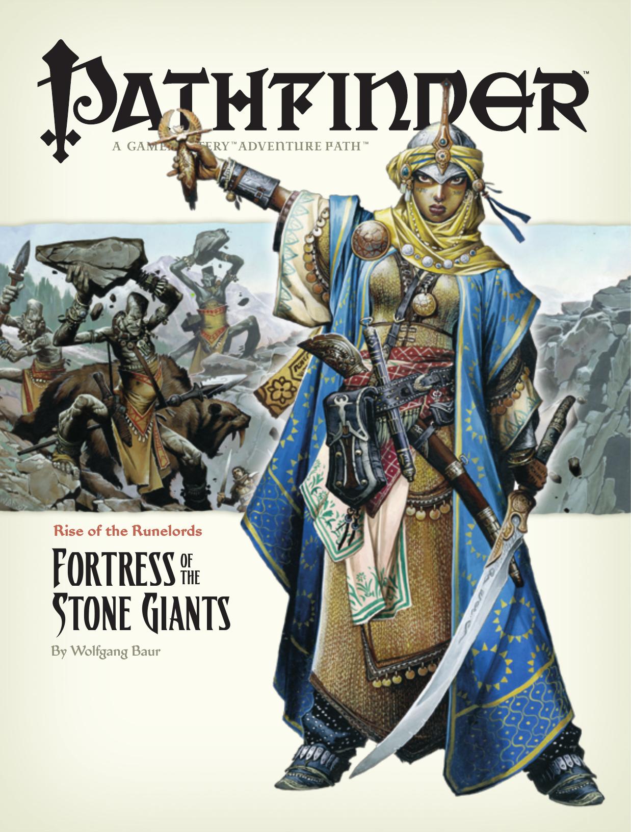 Pathfinder, Rise of the Runelords pt. 4: Fortress of the Stone Giants