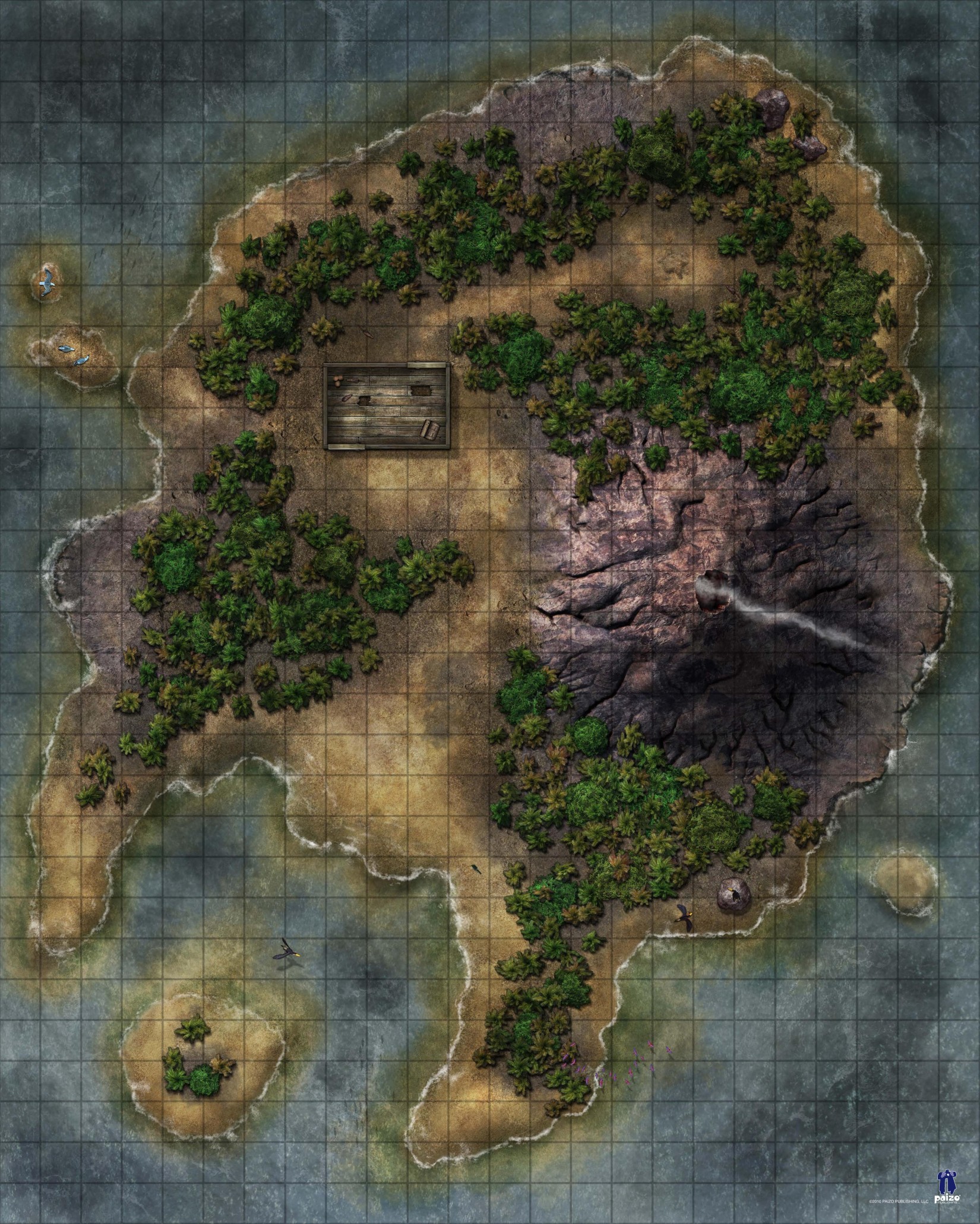 PZO30034 Pirate Island