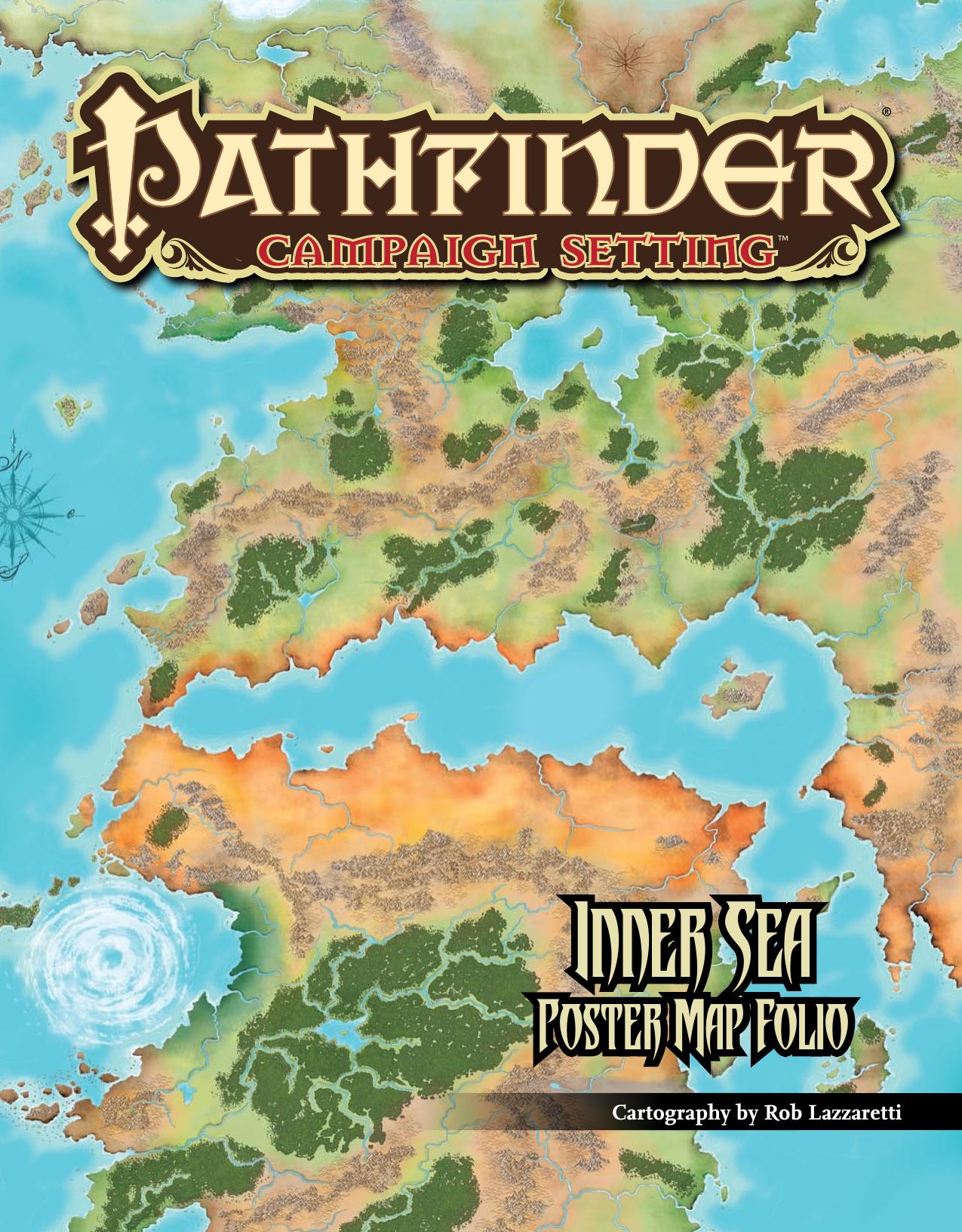Inner Sea Poster Map Folio