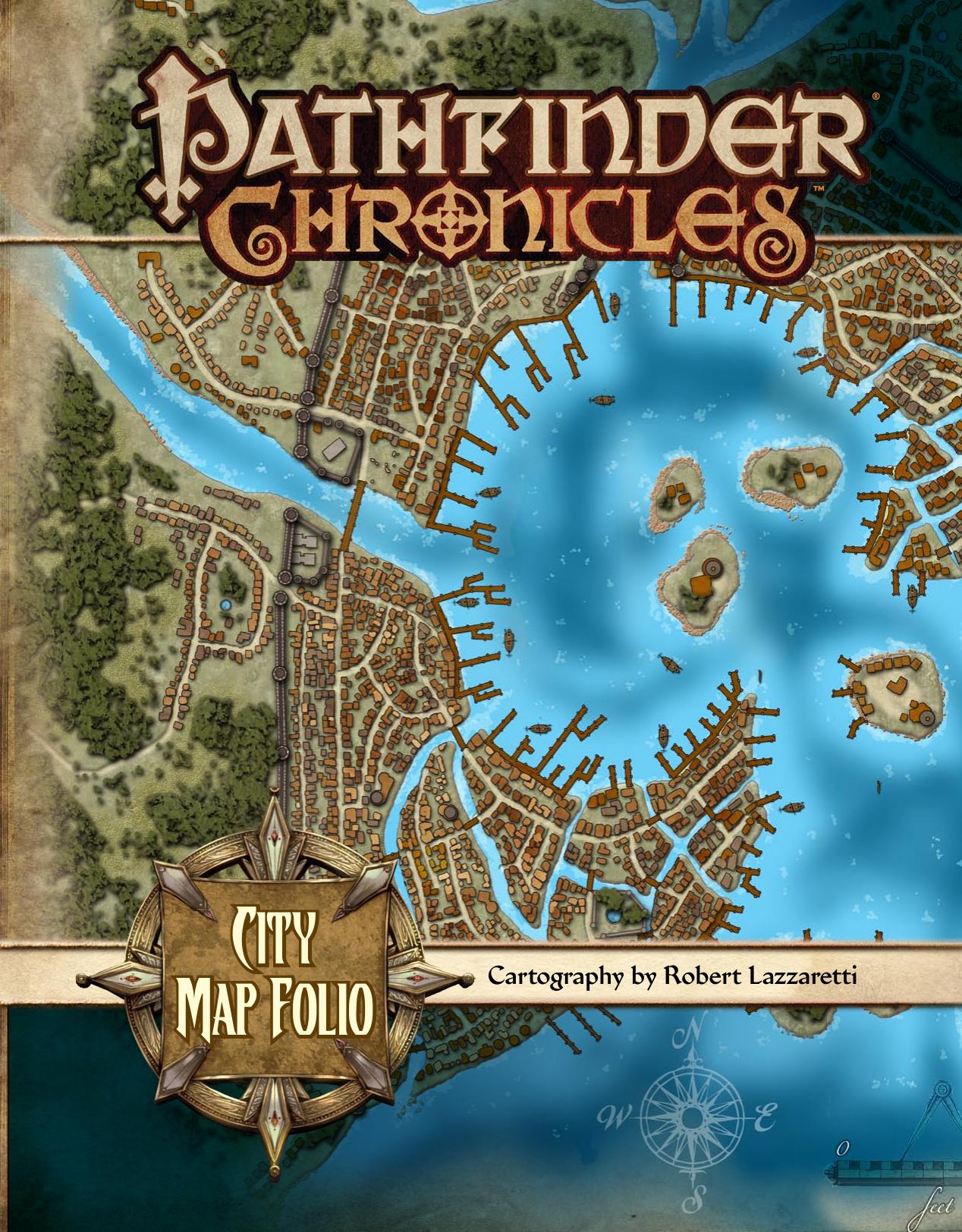 Pathfinder Chronicles: City Map Folio