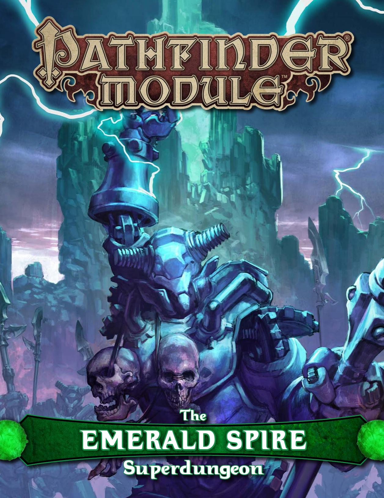 PZO9545 The Emerald Spire Superdungeon