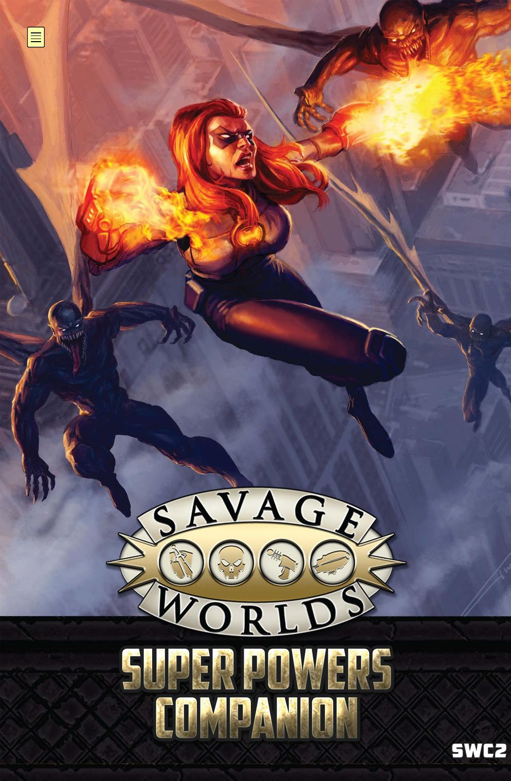 Super Powers Companion 2nd Edition