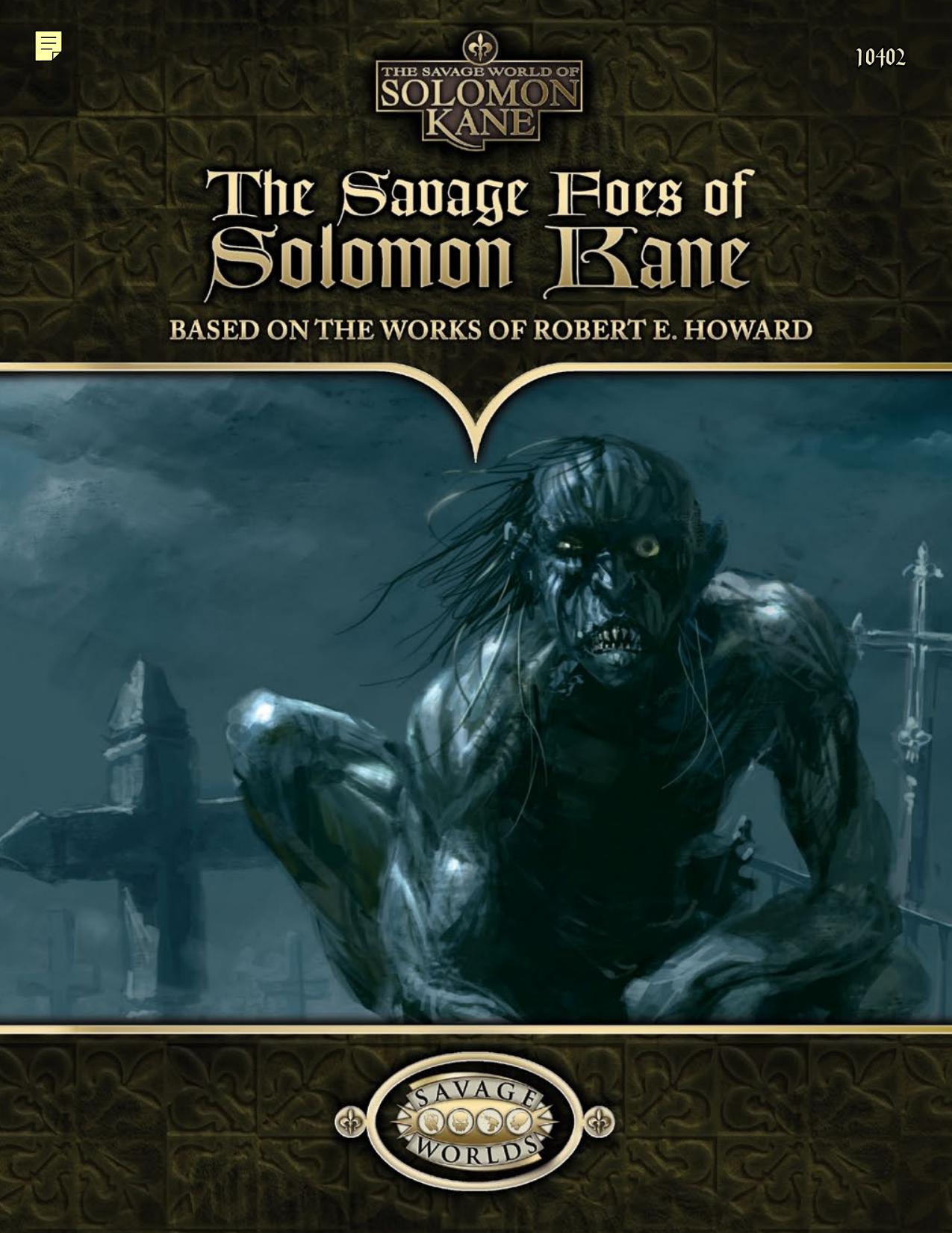 Savage Foes of Solomon Kane
