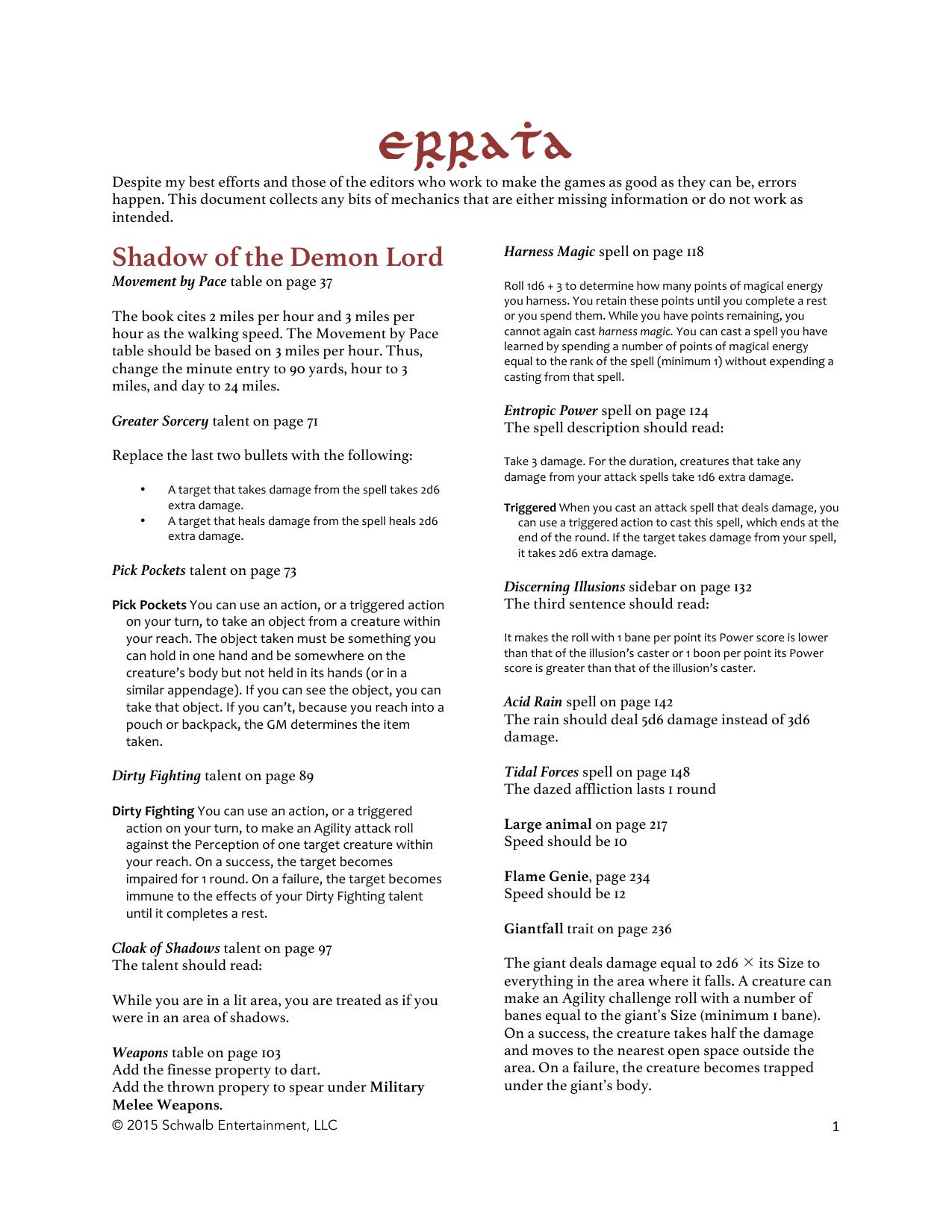 Microsoft Word - Demon Lord Errata.doc