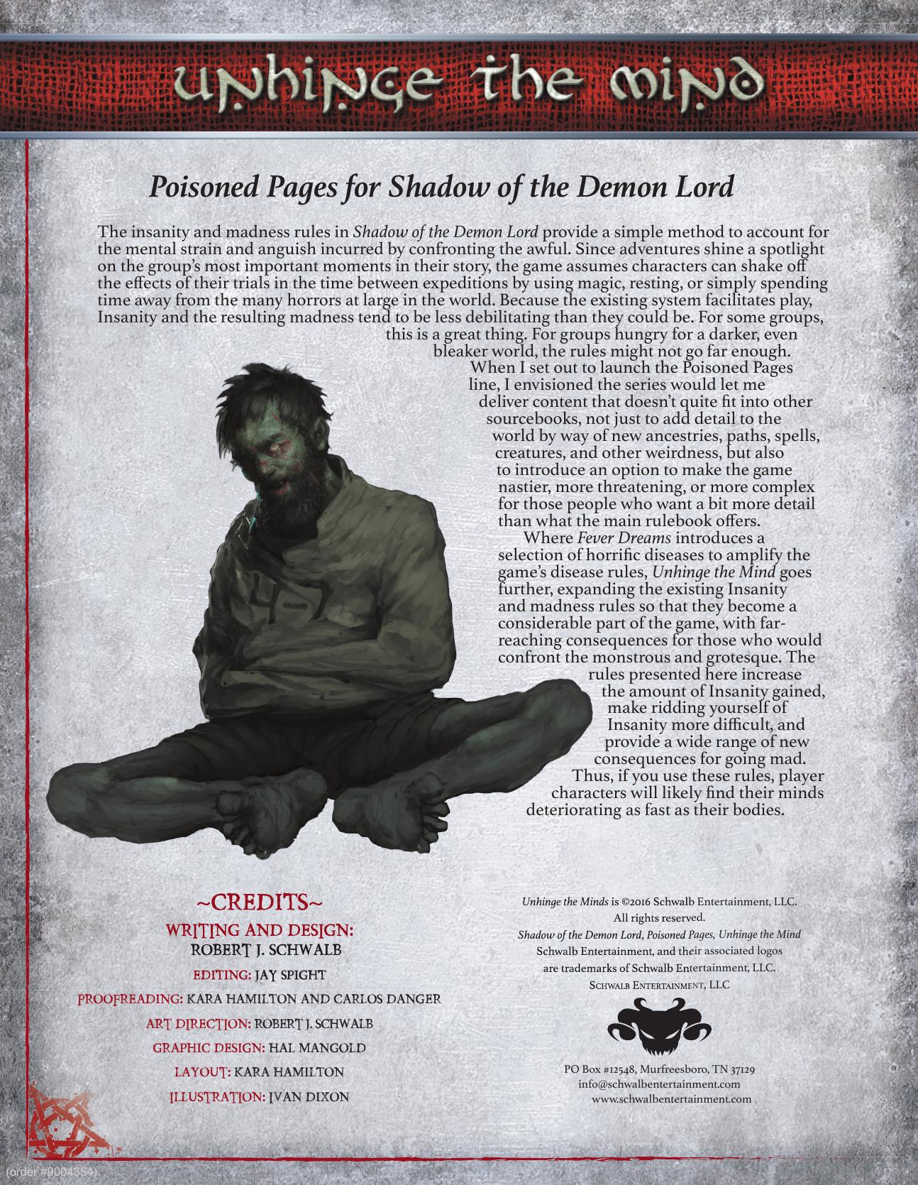 SotDL_Unhinged Minds_Poisoned Pages.indd