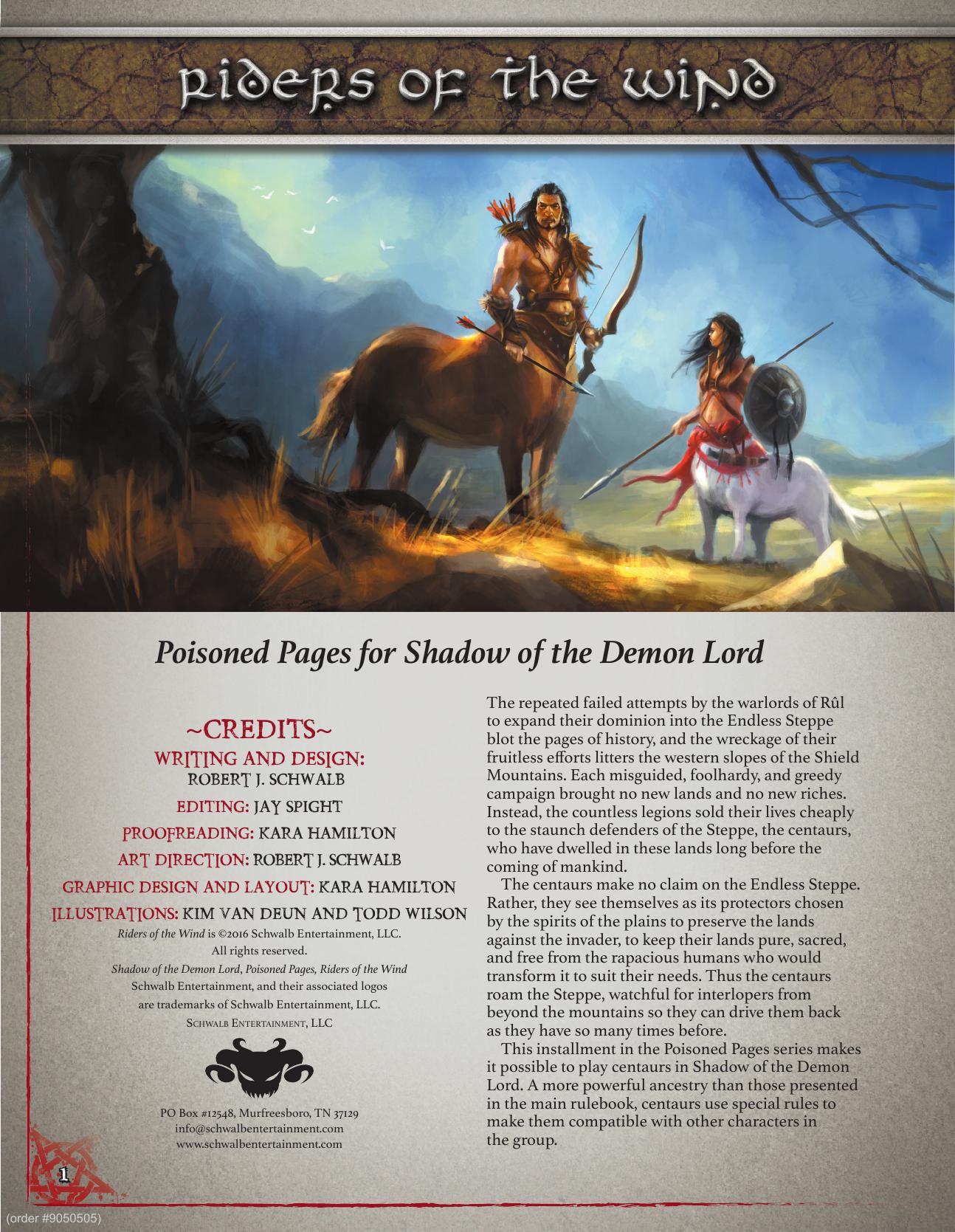 SotDL_Riders of the Wind.indd