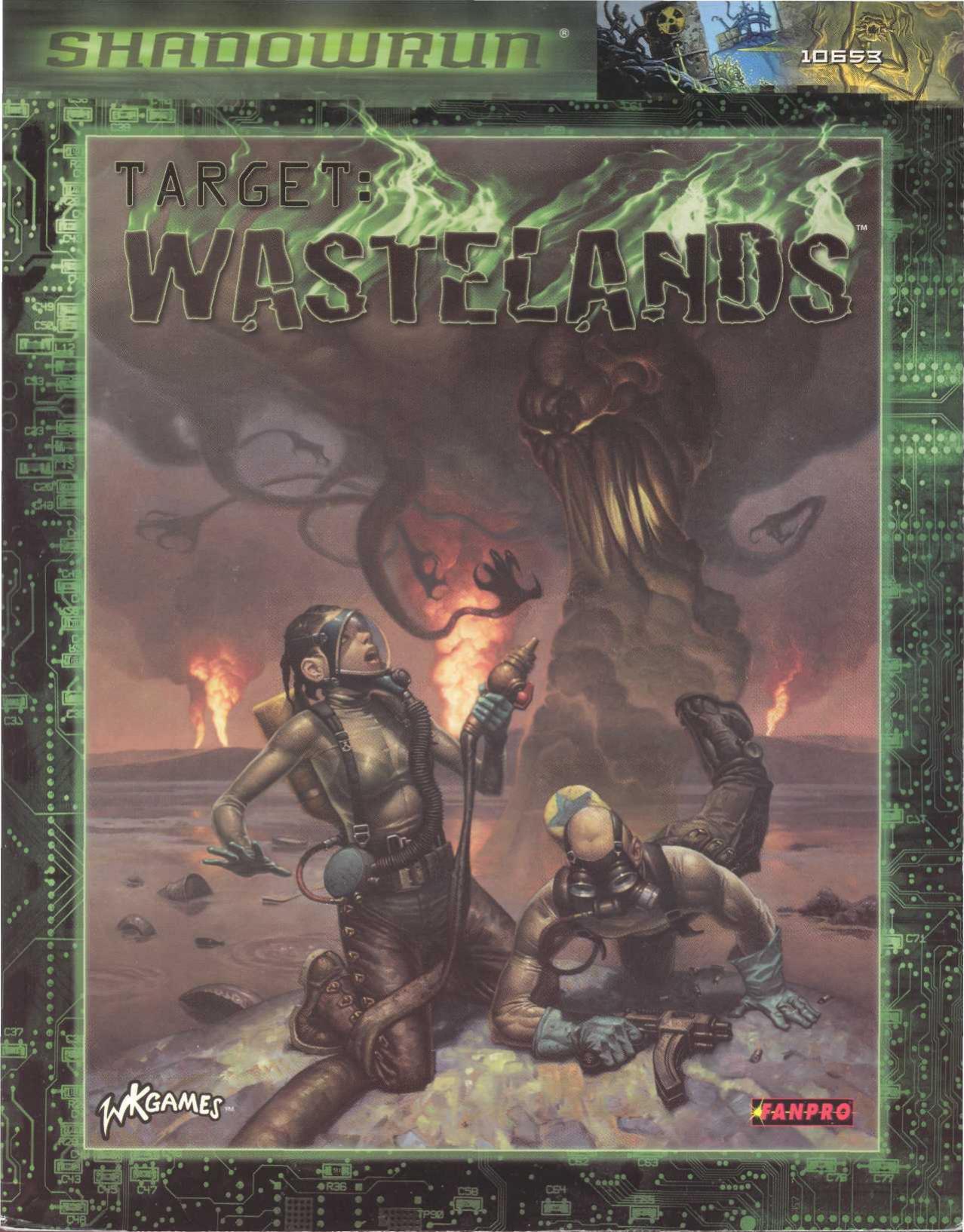 fanpro 10653 - shadowrun - target: wastelands