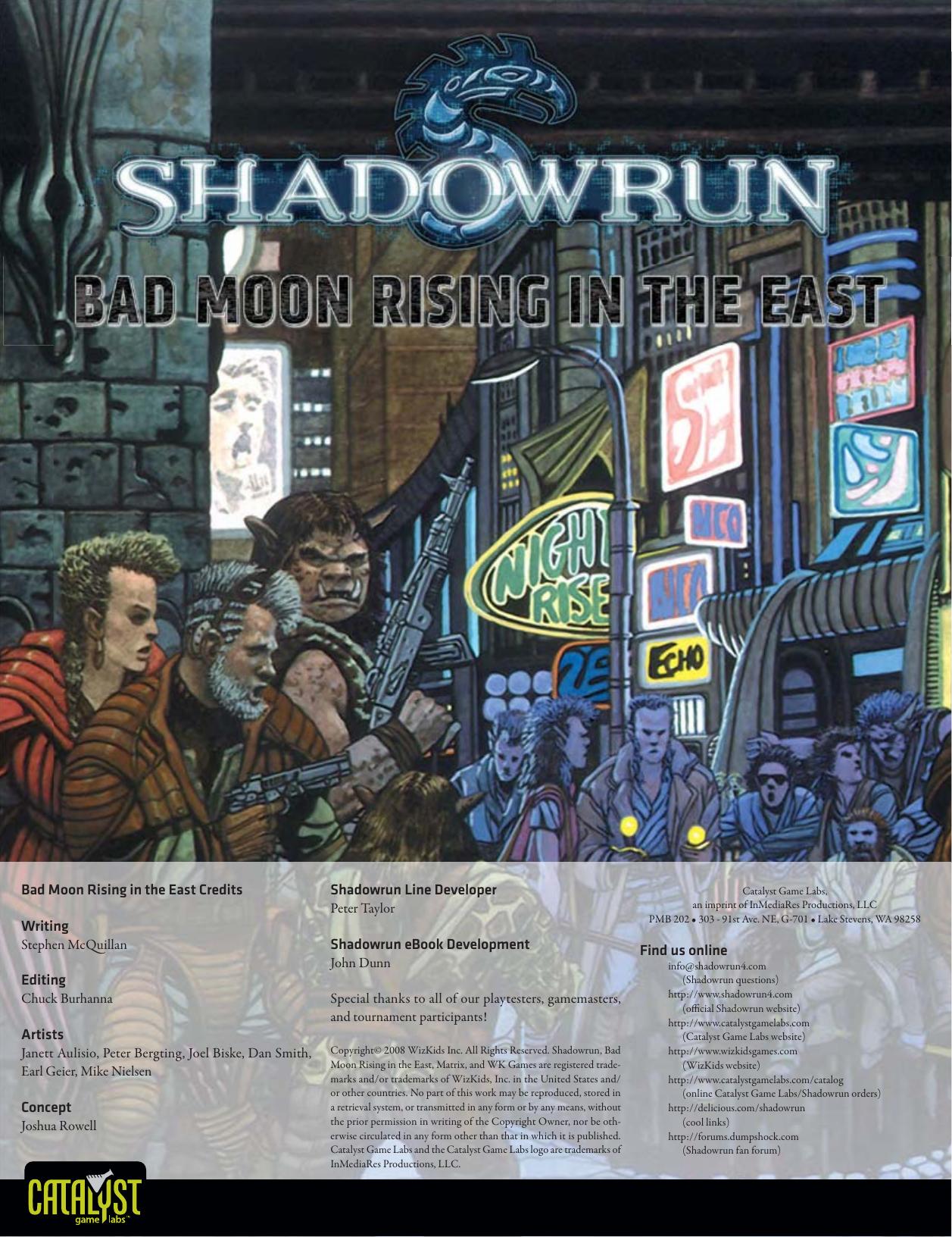 Bad Moon Rising in the East