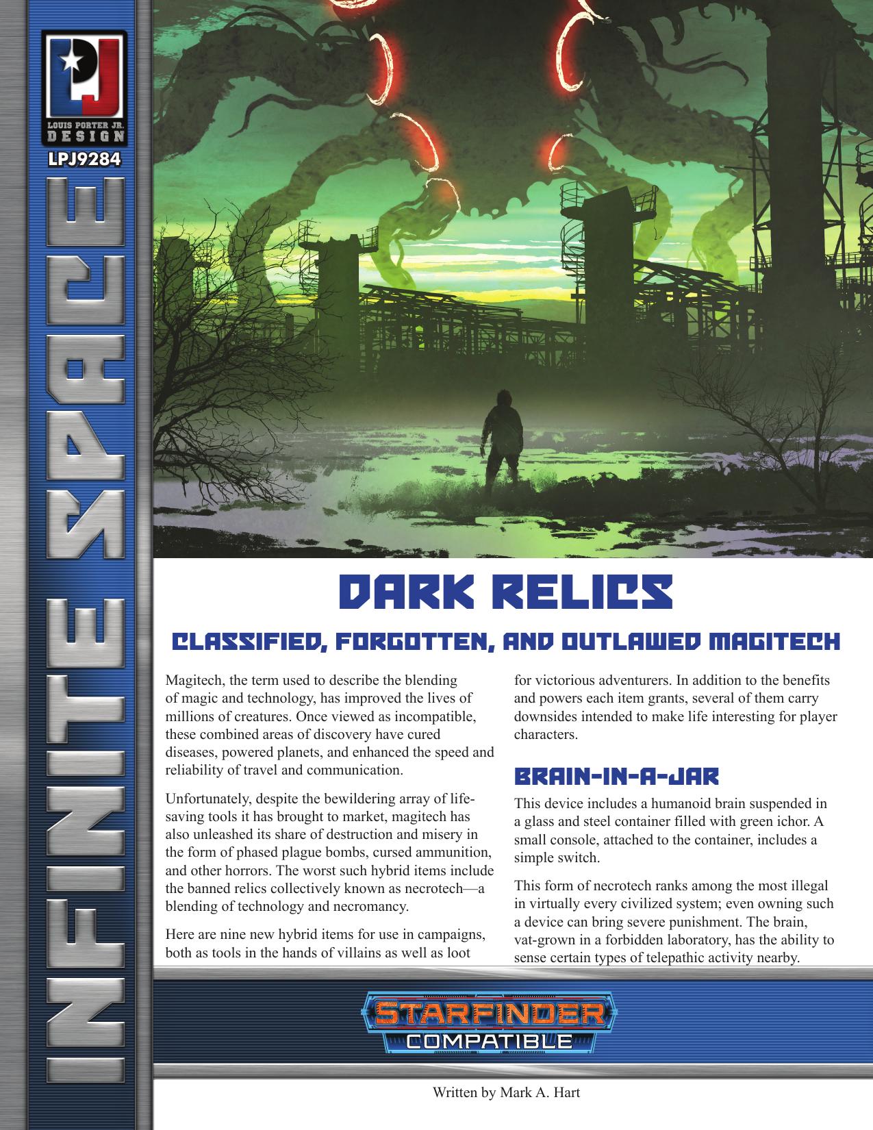 Infinite Space Dark Relics