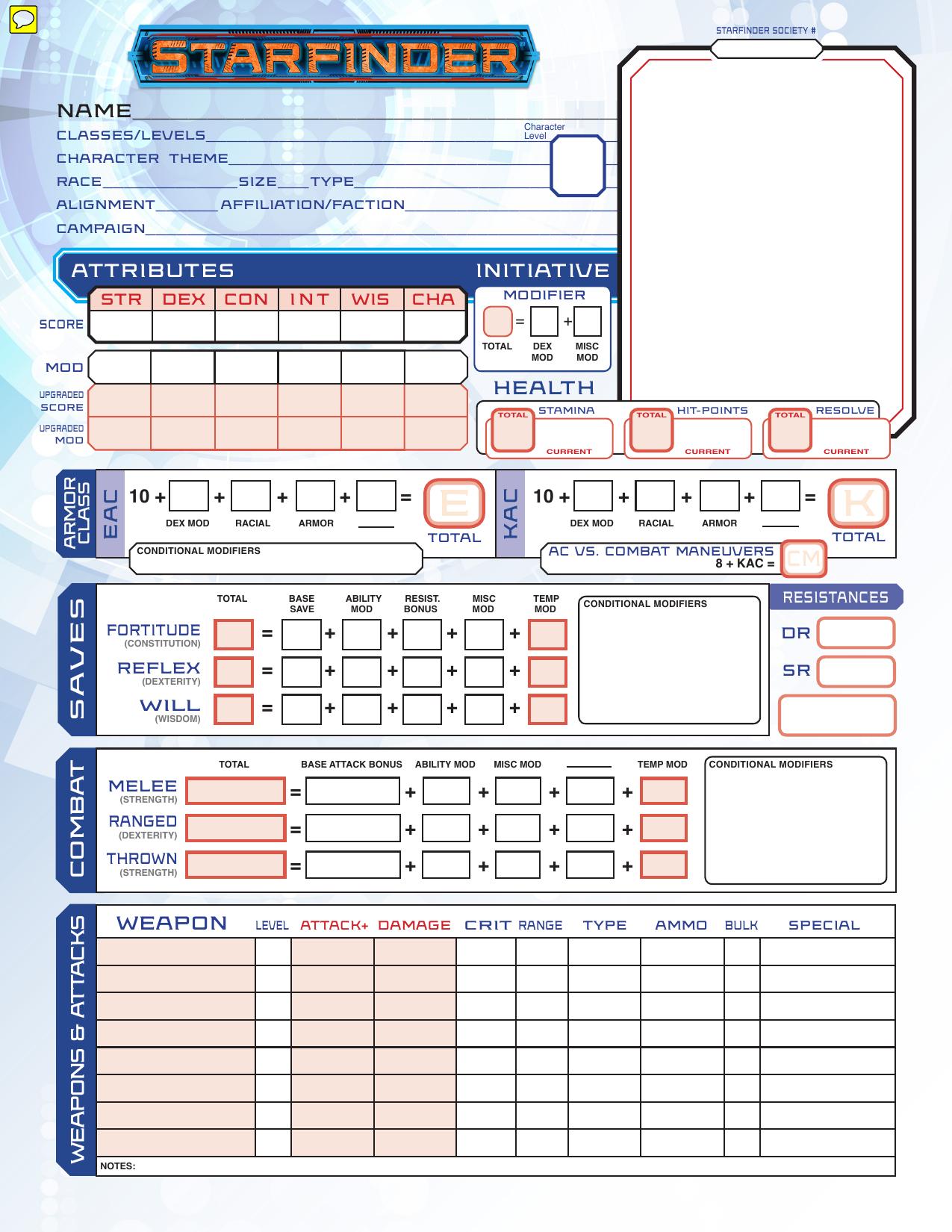 Fantastic Gallery Character Sheet v1