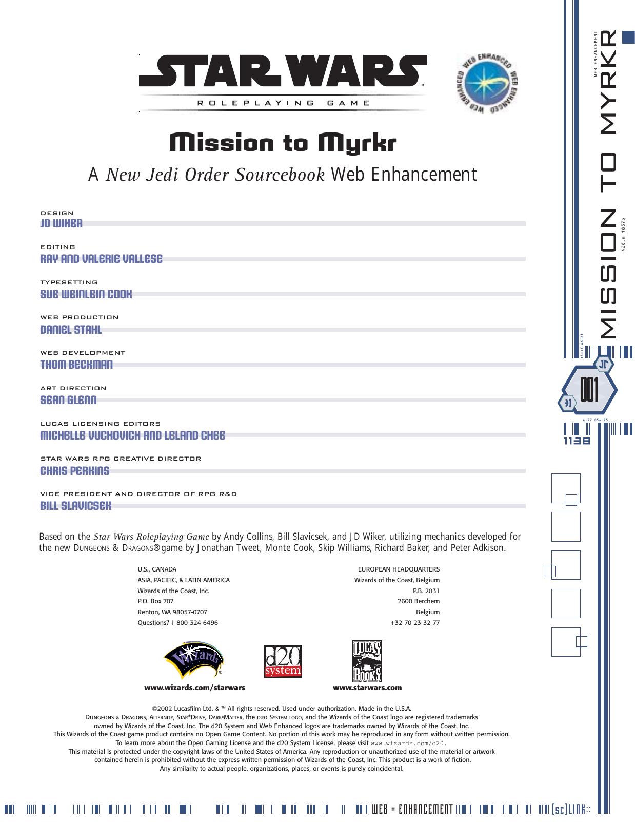 Mission To Myrkr
