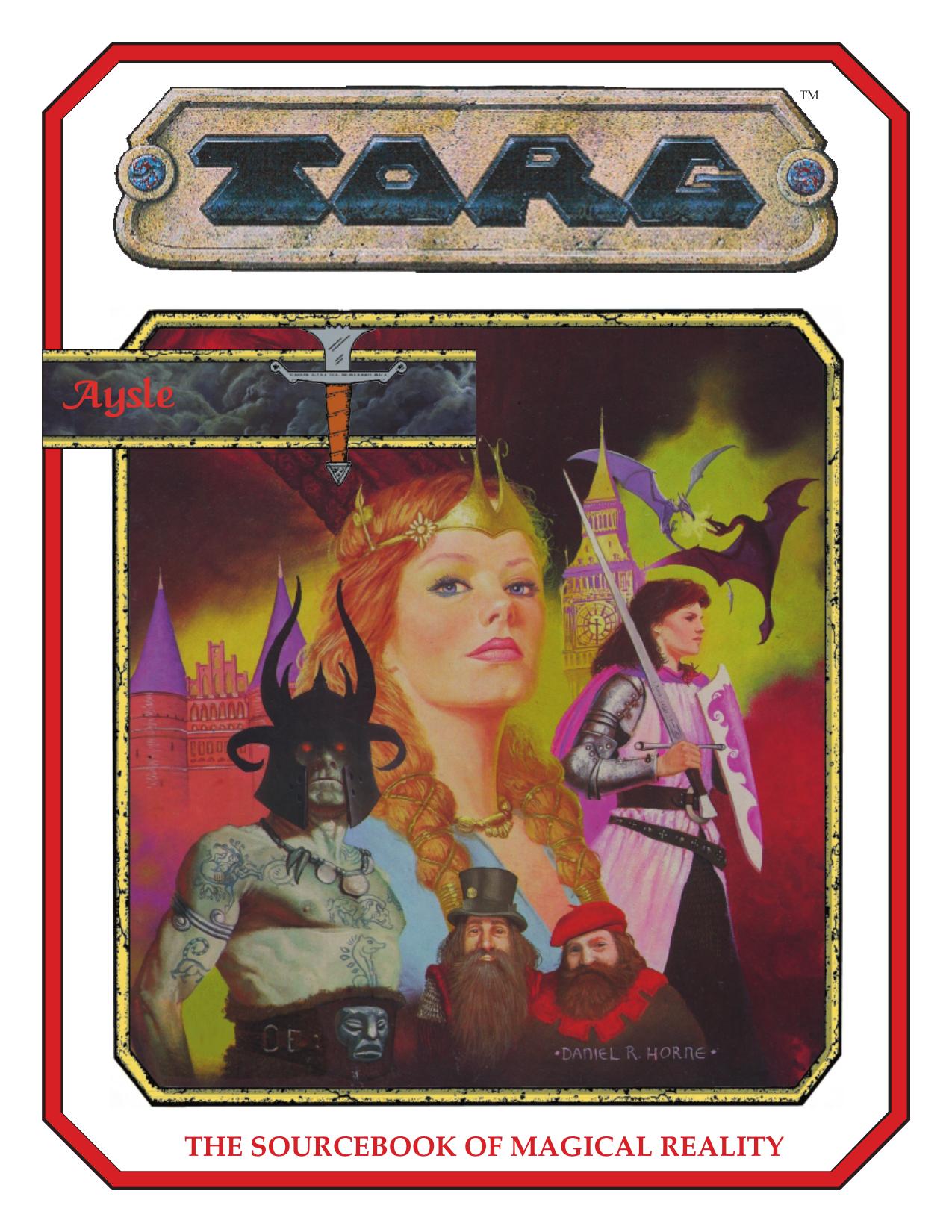 Torg: Aysle Sourcebook