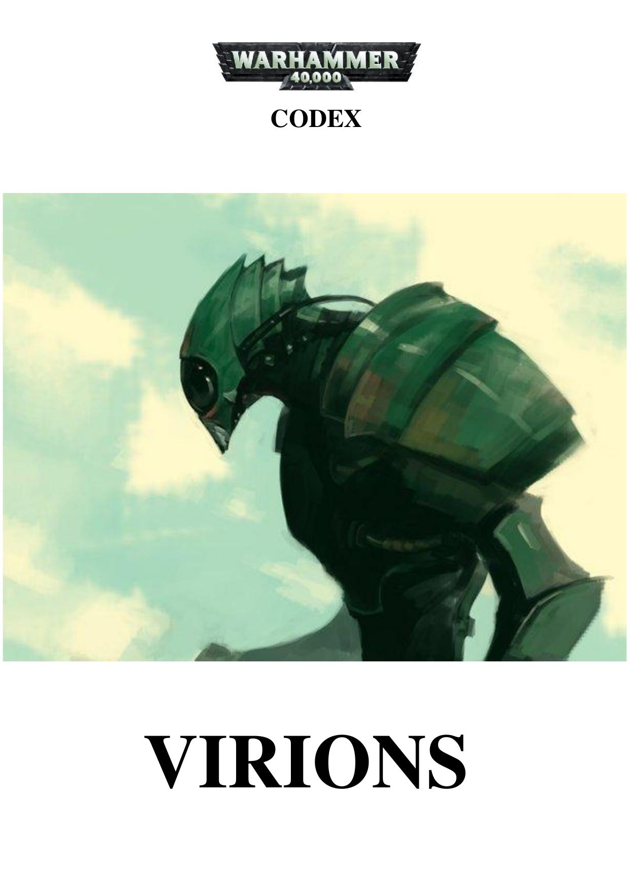 W40k - Codex Virions (work-in-progress)