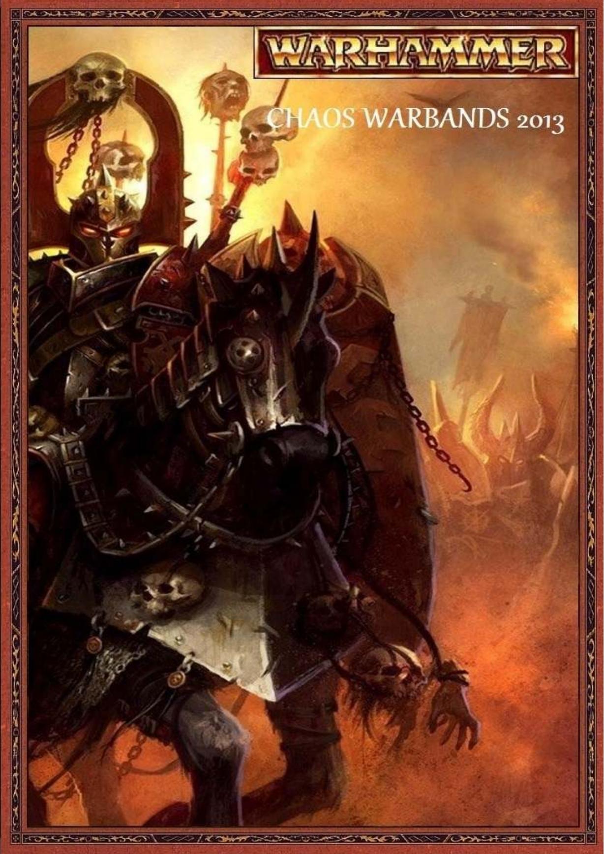 Chaos Warbands 2013