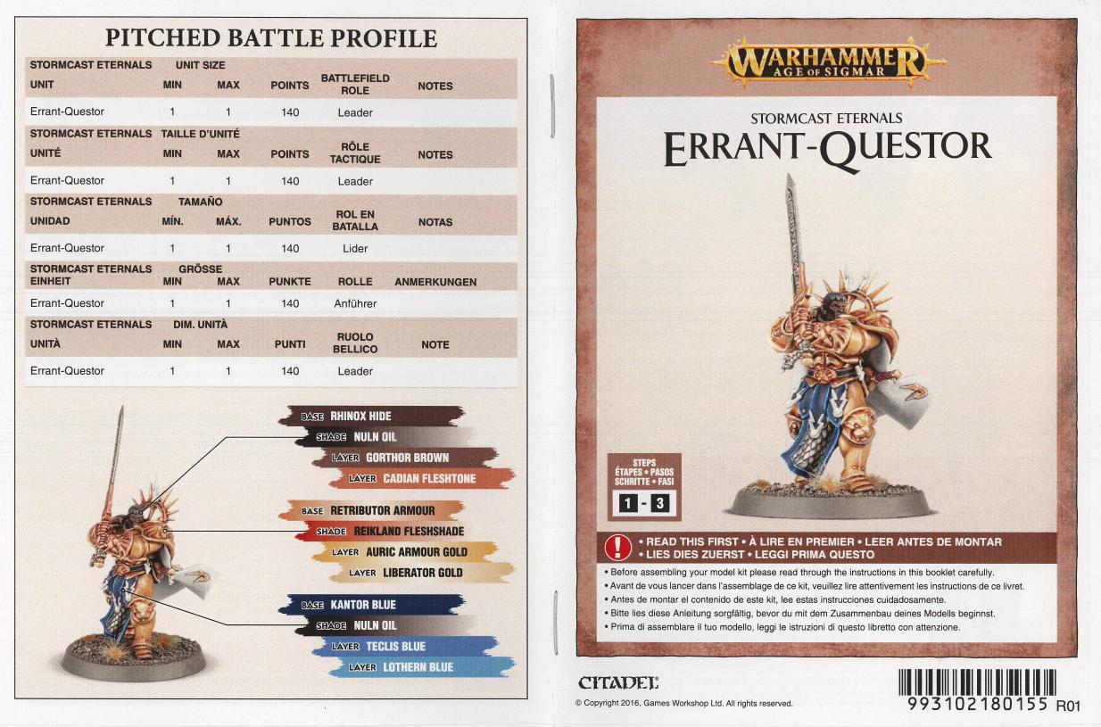 Warhammer Age of Sigmar - Order- Stormcast Eternal