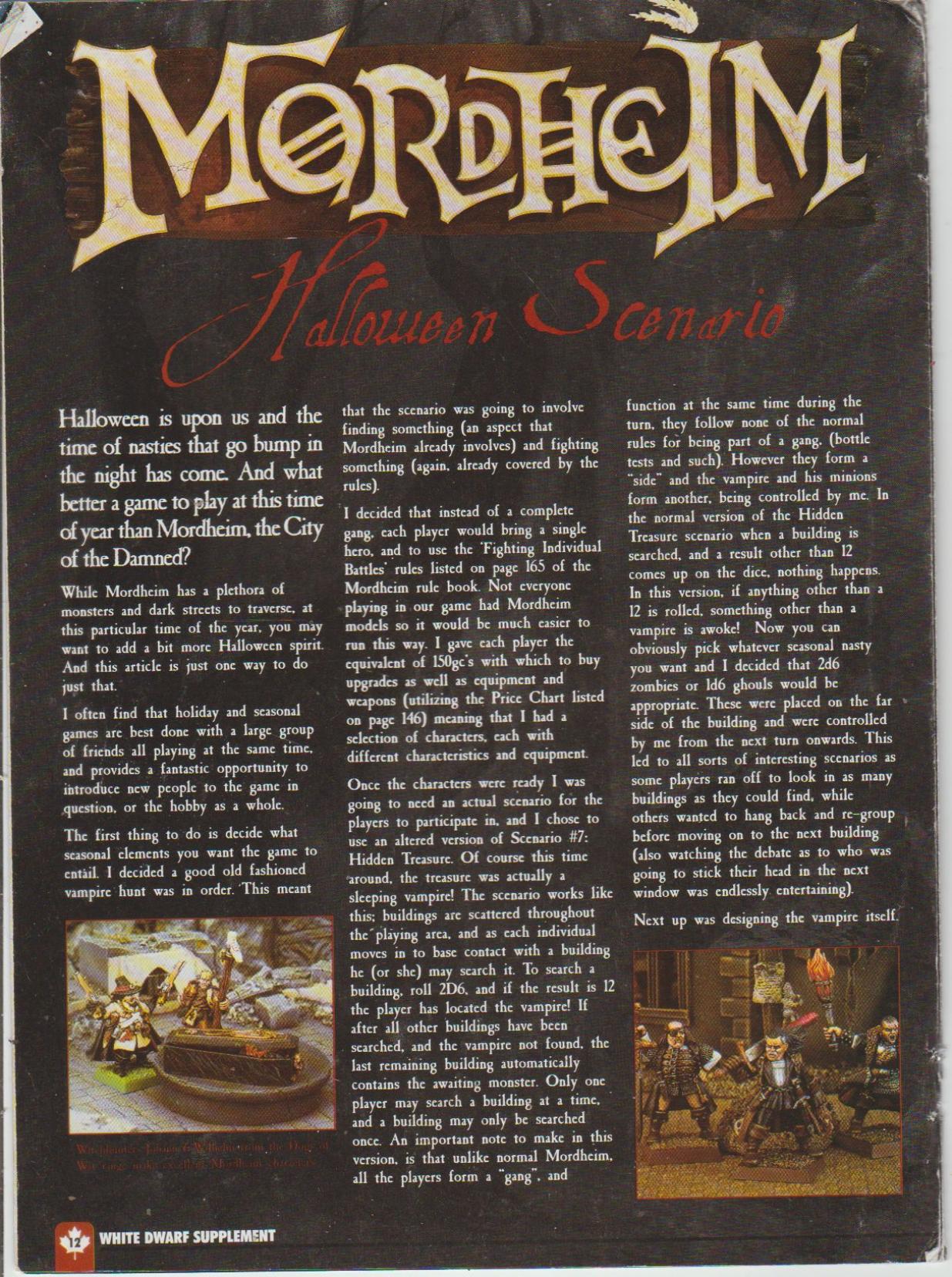 Halloween Scenario WDCAN13