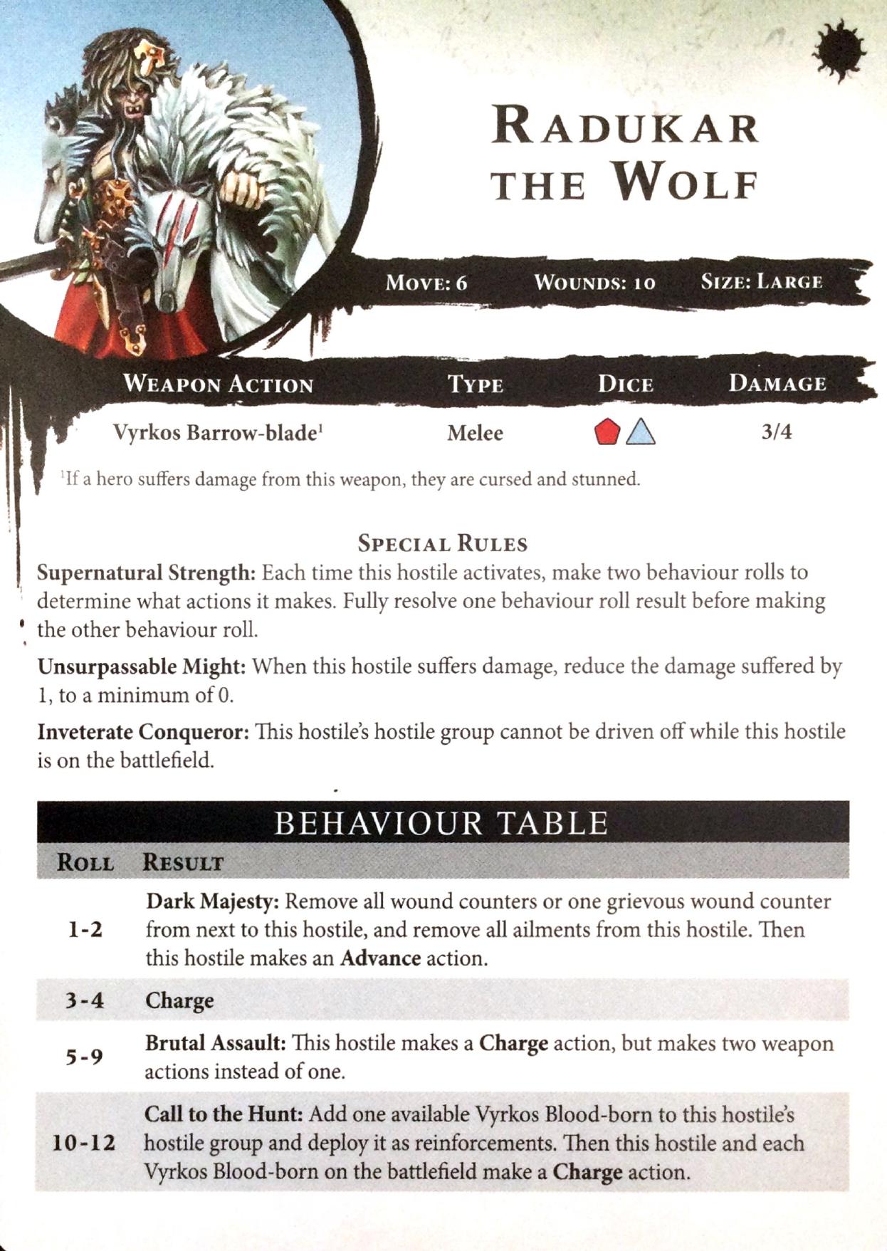 Warhammer Quest Cursed City Adventurers and Monsters Cards