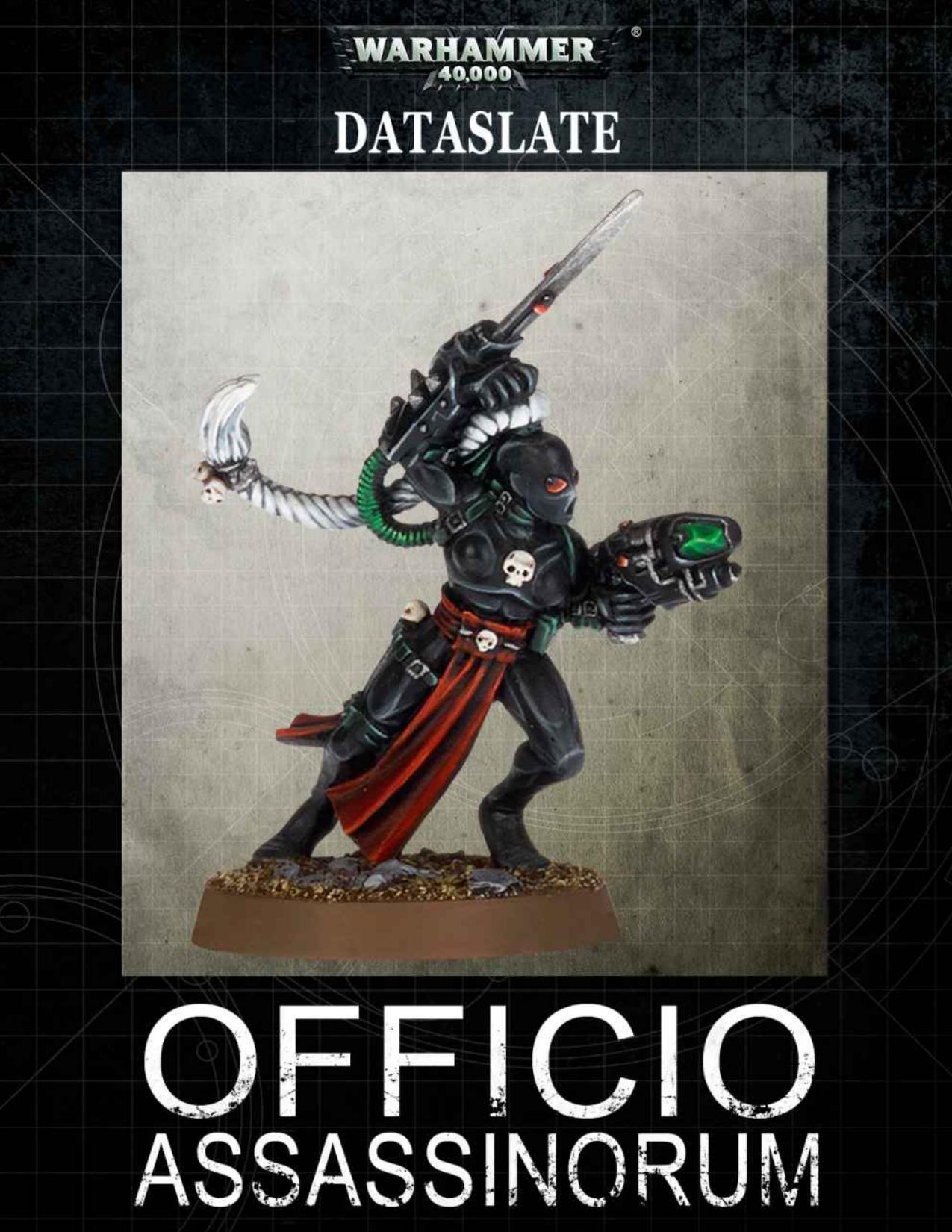 Dataslate: Officio Assassinorum