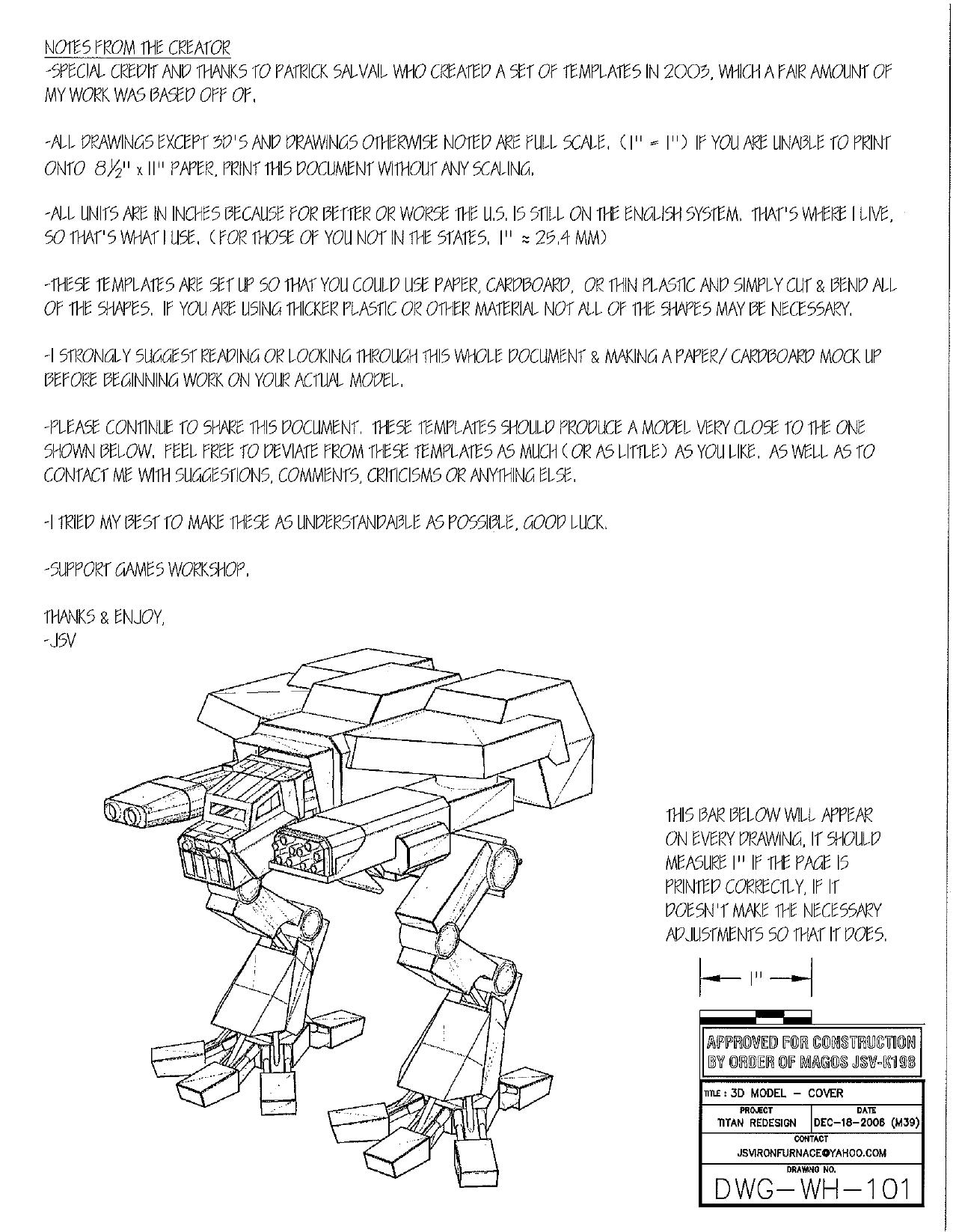Warhound Scout Titan