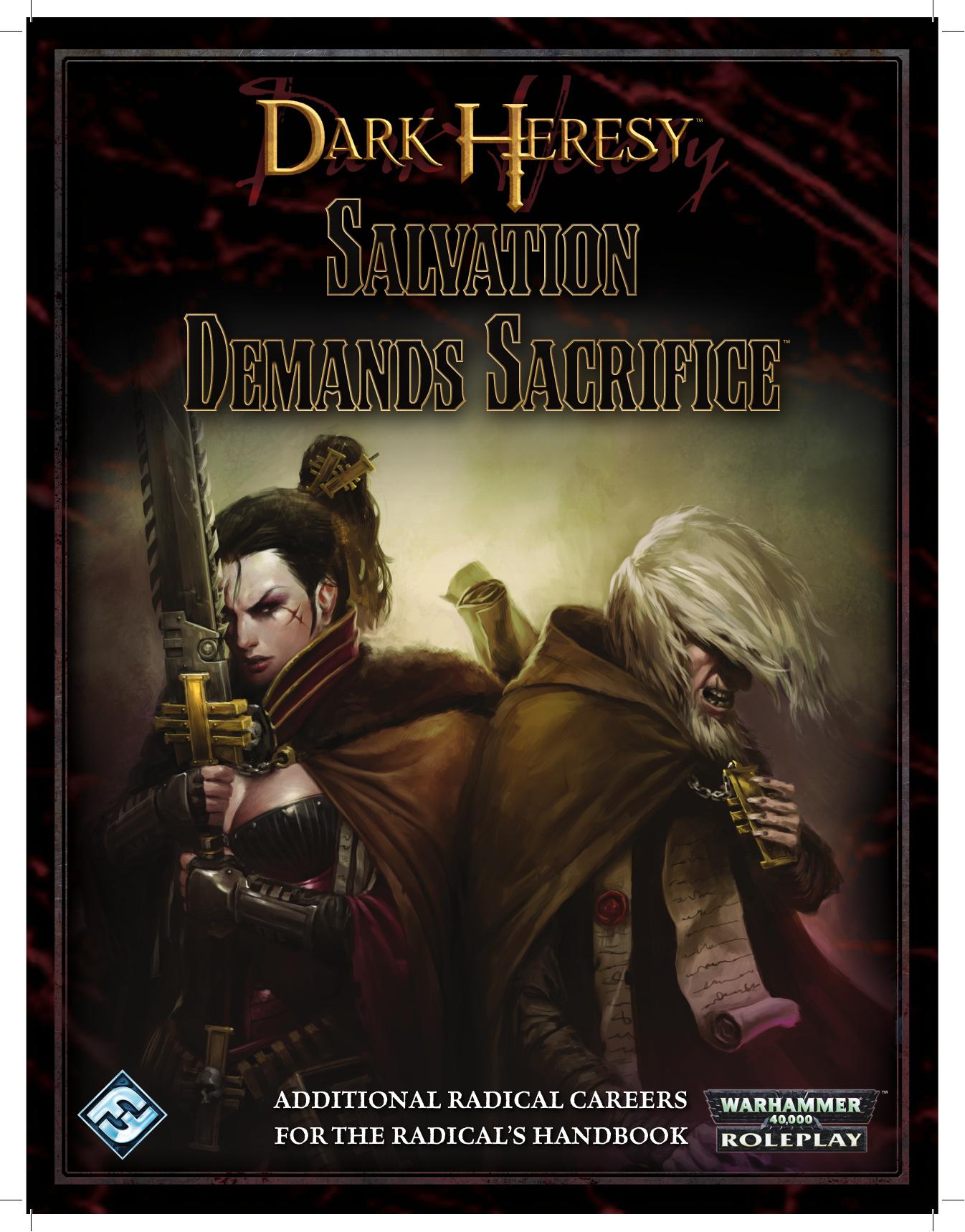Salvation Demands Sacrifice (Radical's Handbook Supplement)