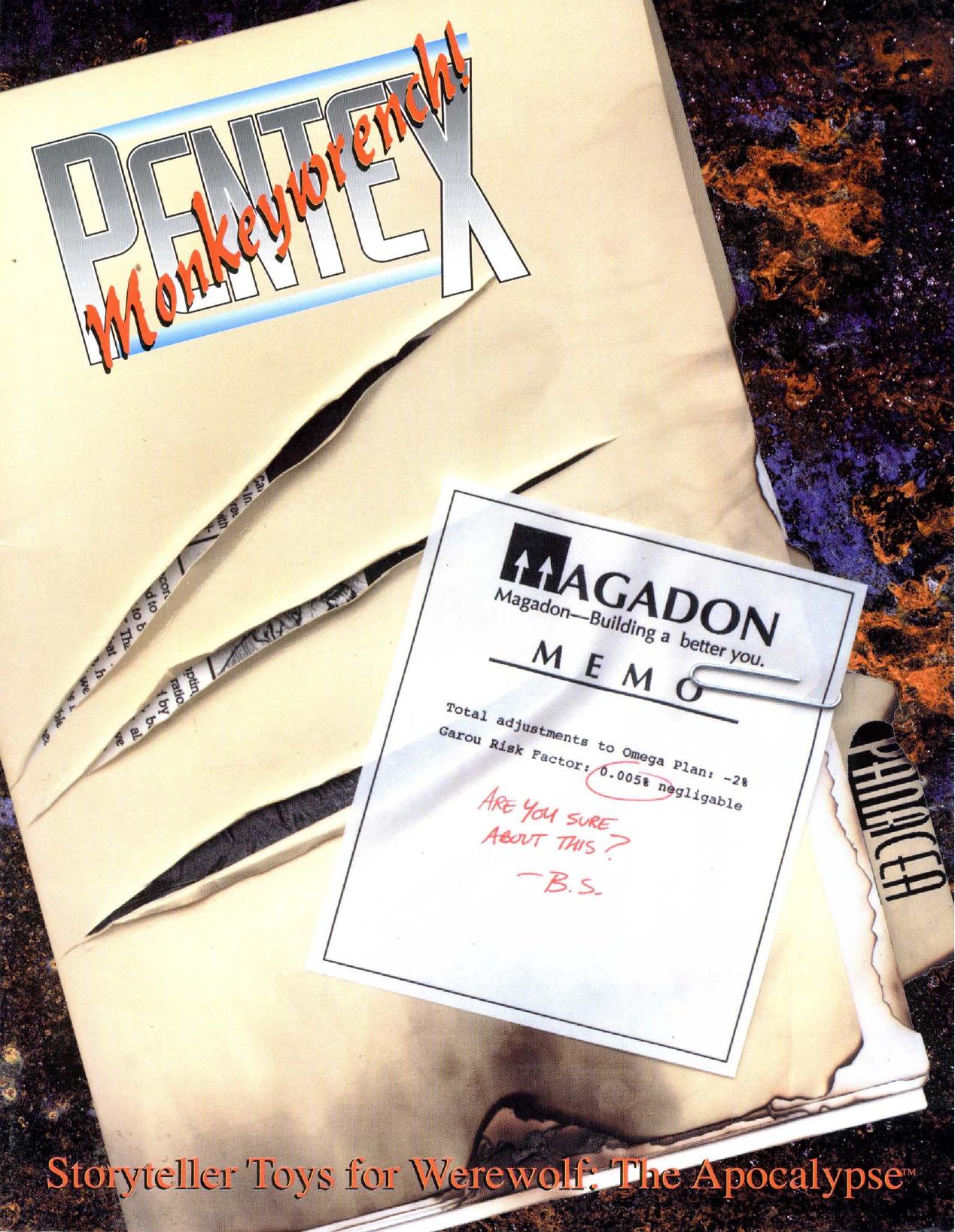 WW 03203 Werewolf The Masquerade - Monkeywrench! Pentex (1994).pdf