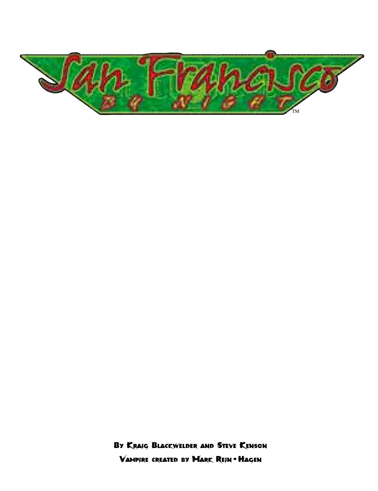 San Francisco by Night (2002)