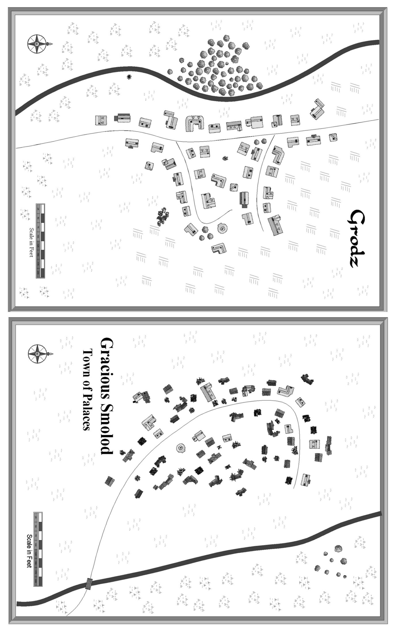 PDF Maps and Pictures for 'The Lords of Cil' Adventure Series