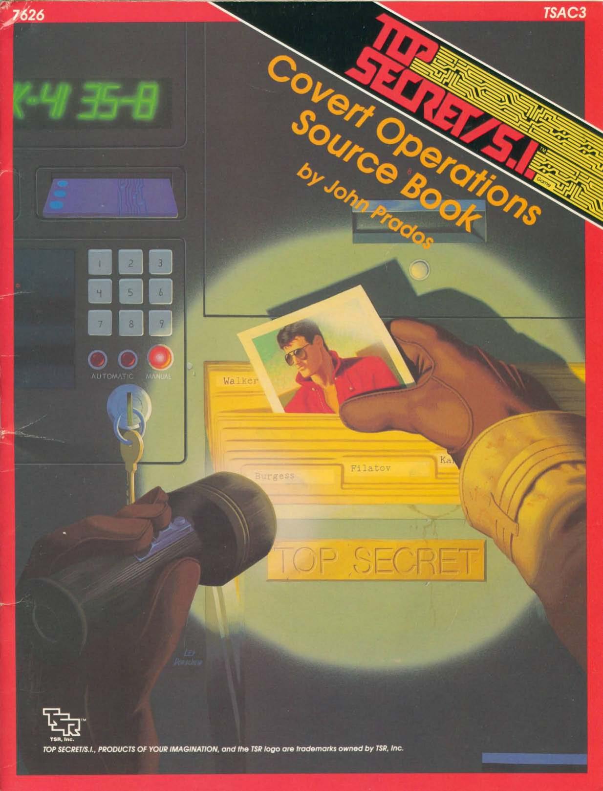 TSAC3 Covert Operations Source Book