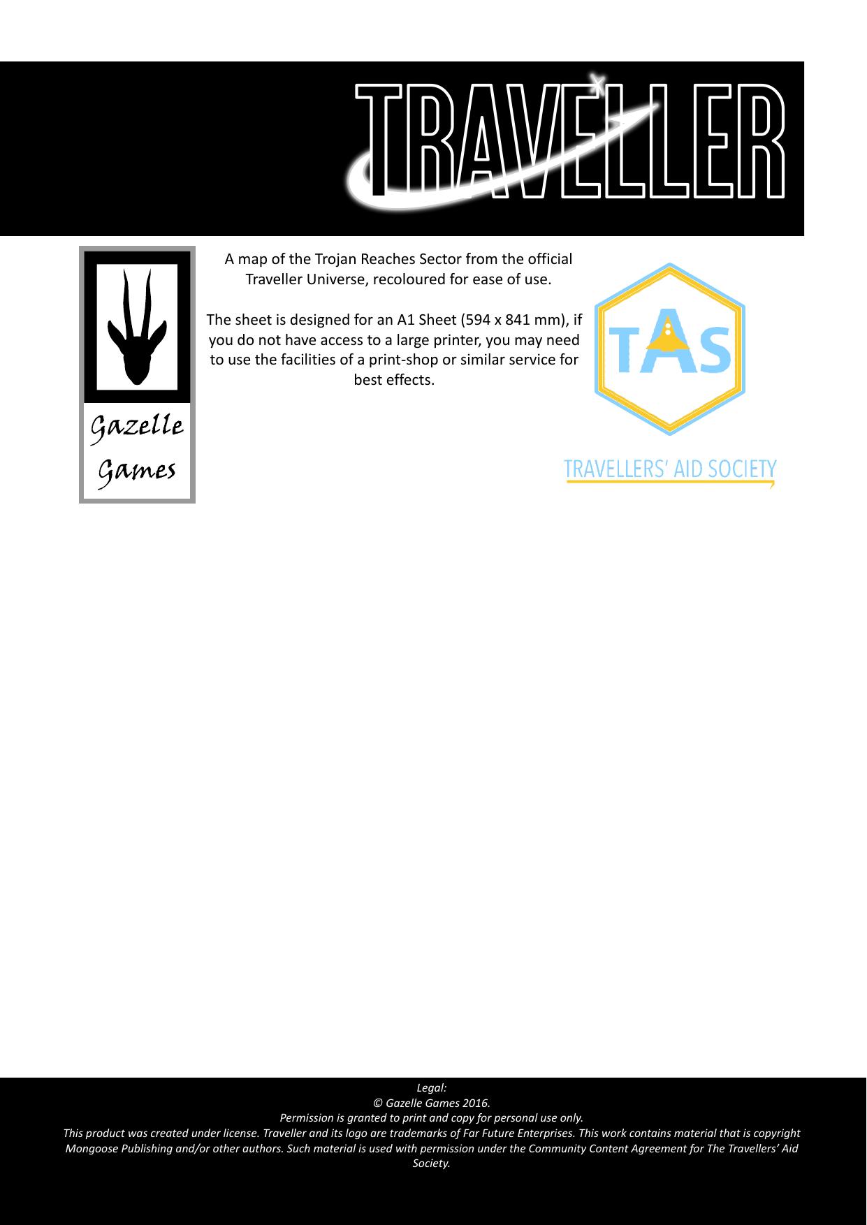 The Trojan Reach Sector Map