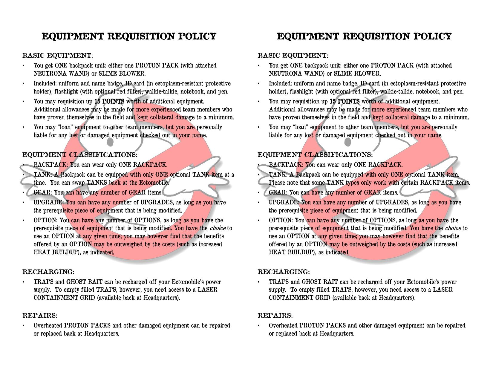 Savage Worlds - Ghostbusters