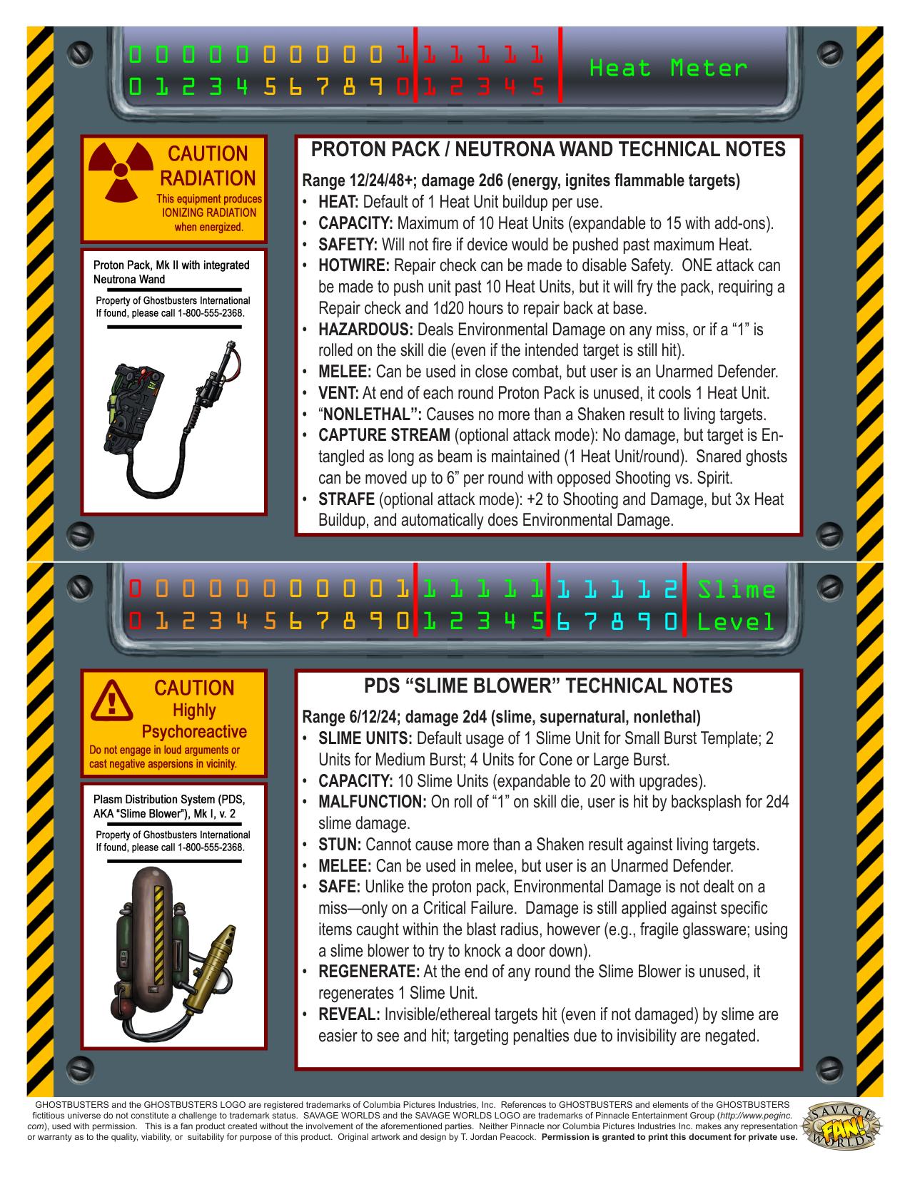 Savage Worlds - Ghostbusters