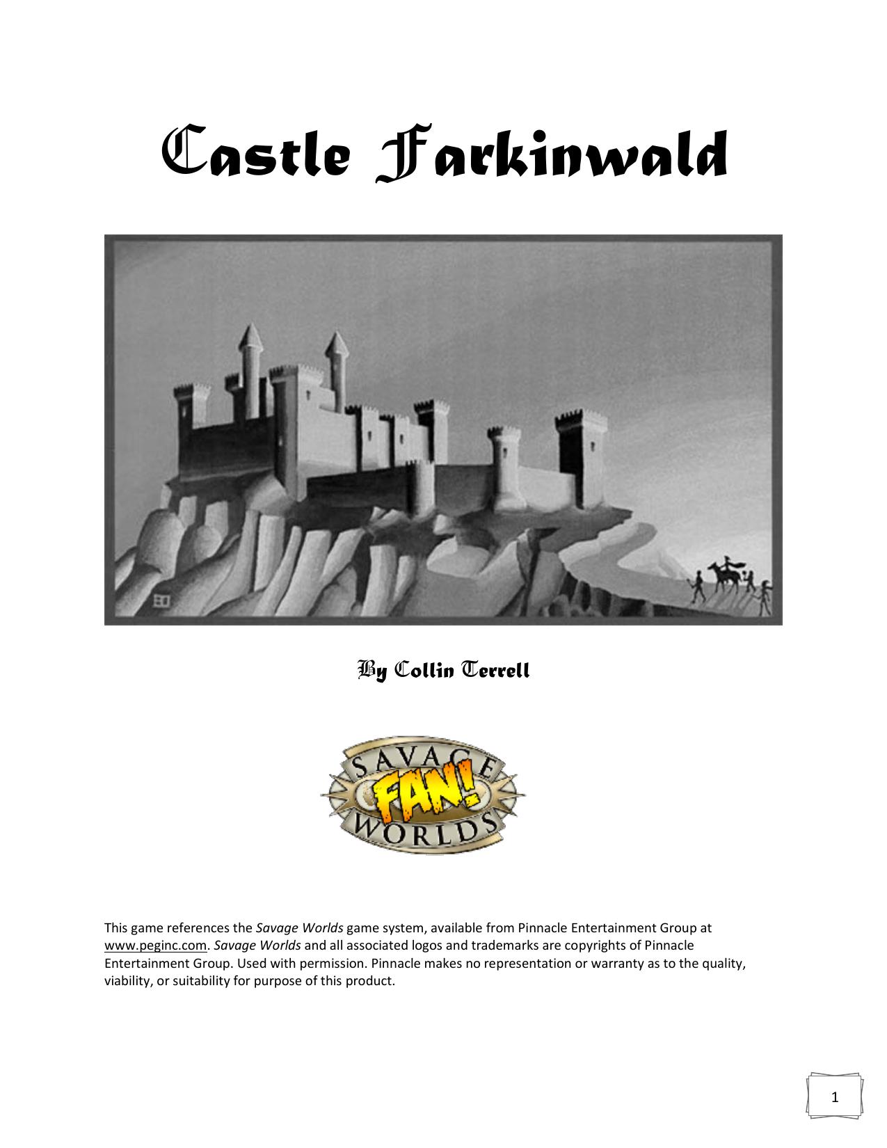 Savage Worlds - Fantasy Adv