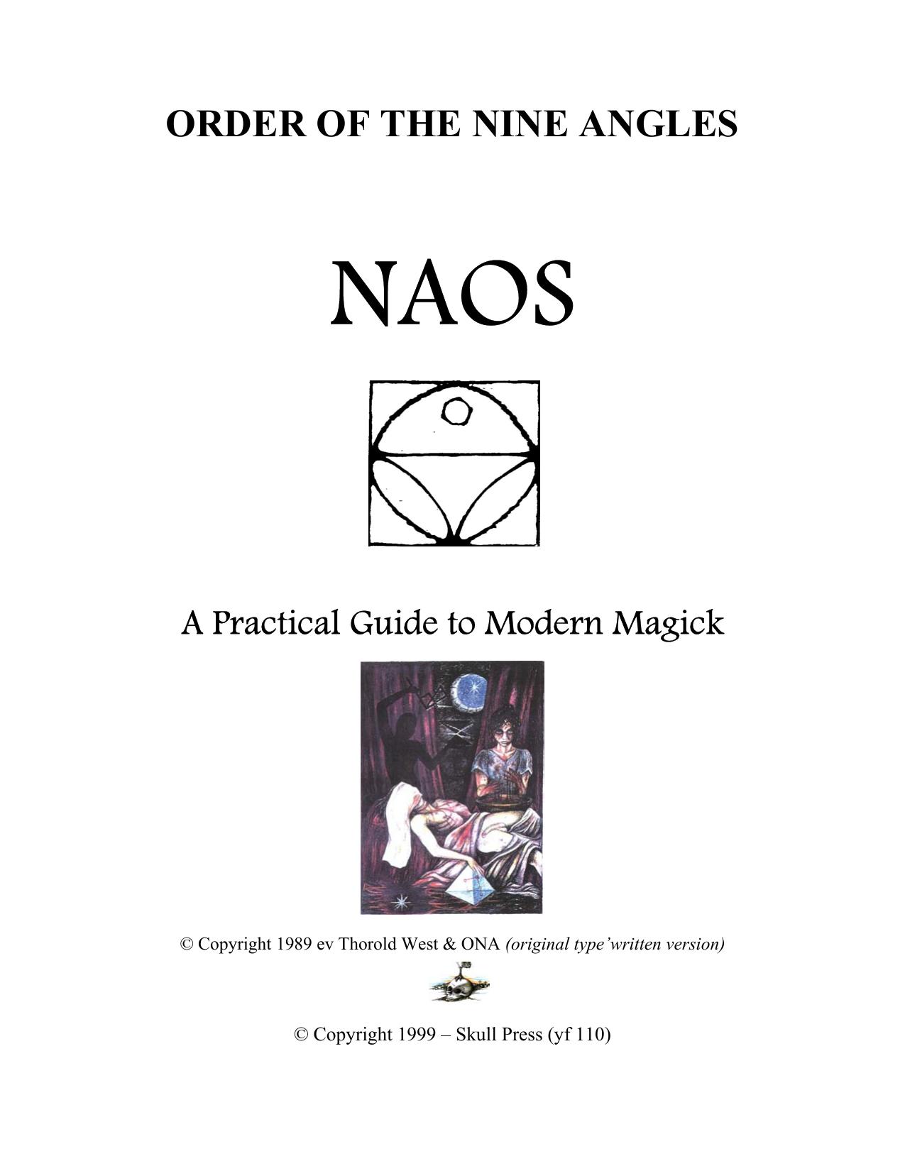 NAOS - A Pratical Guide To Modern Magick