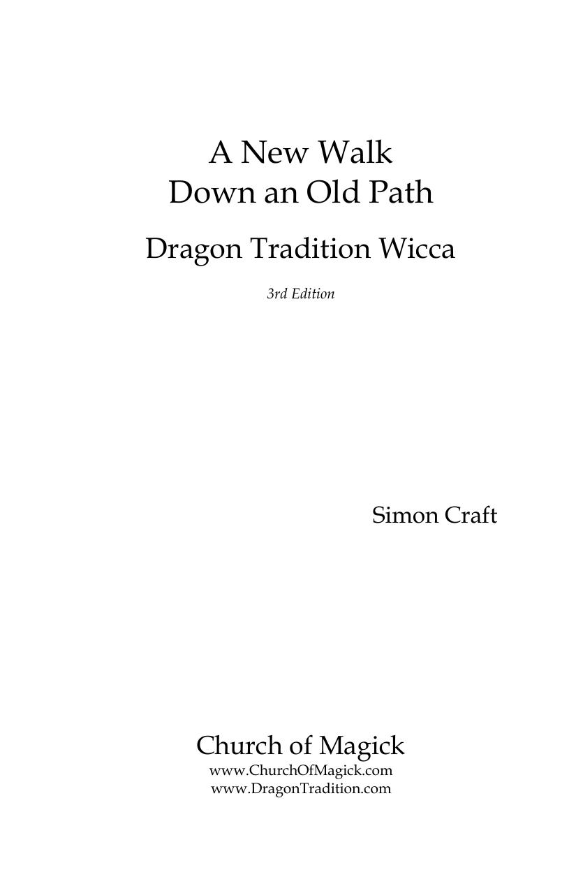 A New Walk Down an Old Path