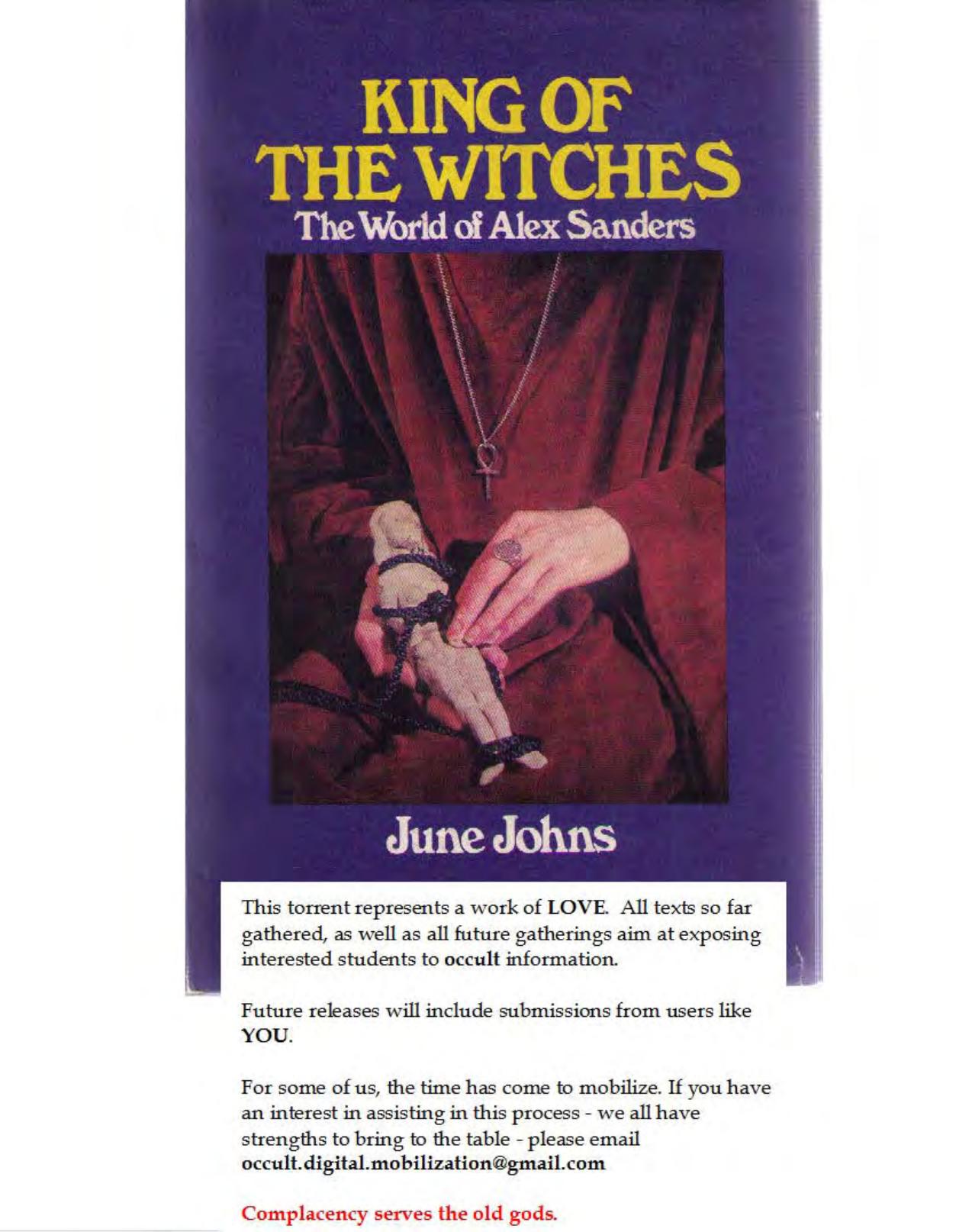 The King of the Witches: The World of Alex Sanders