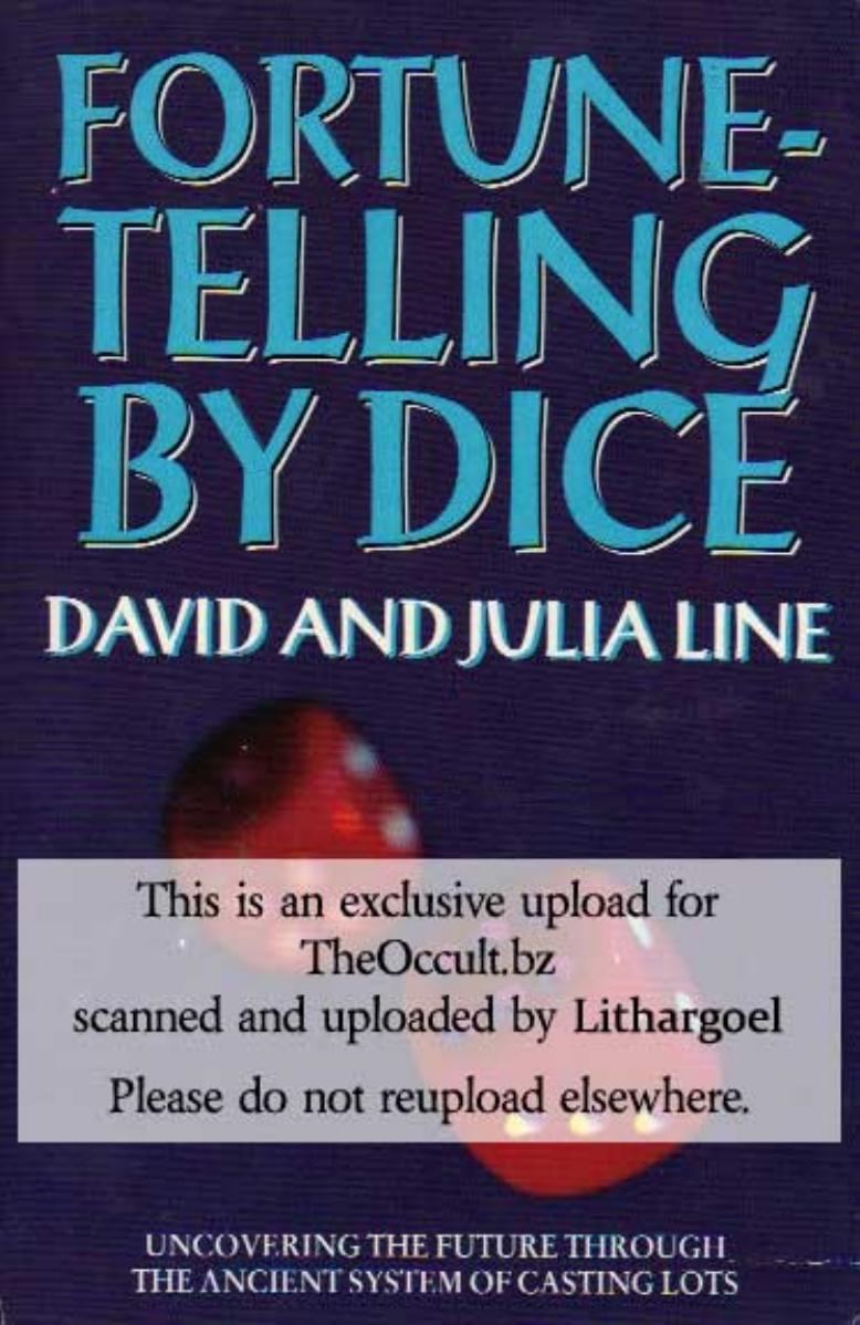 Fortune Telling By Dice