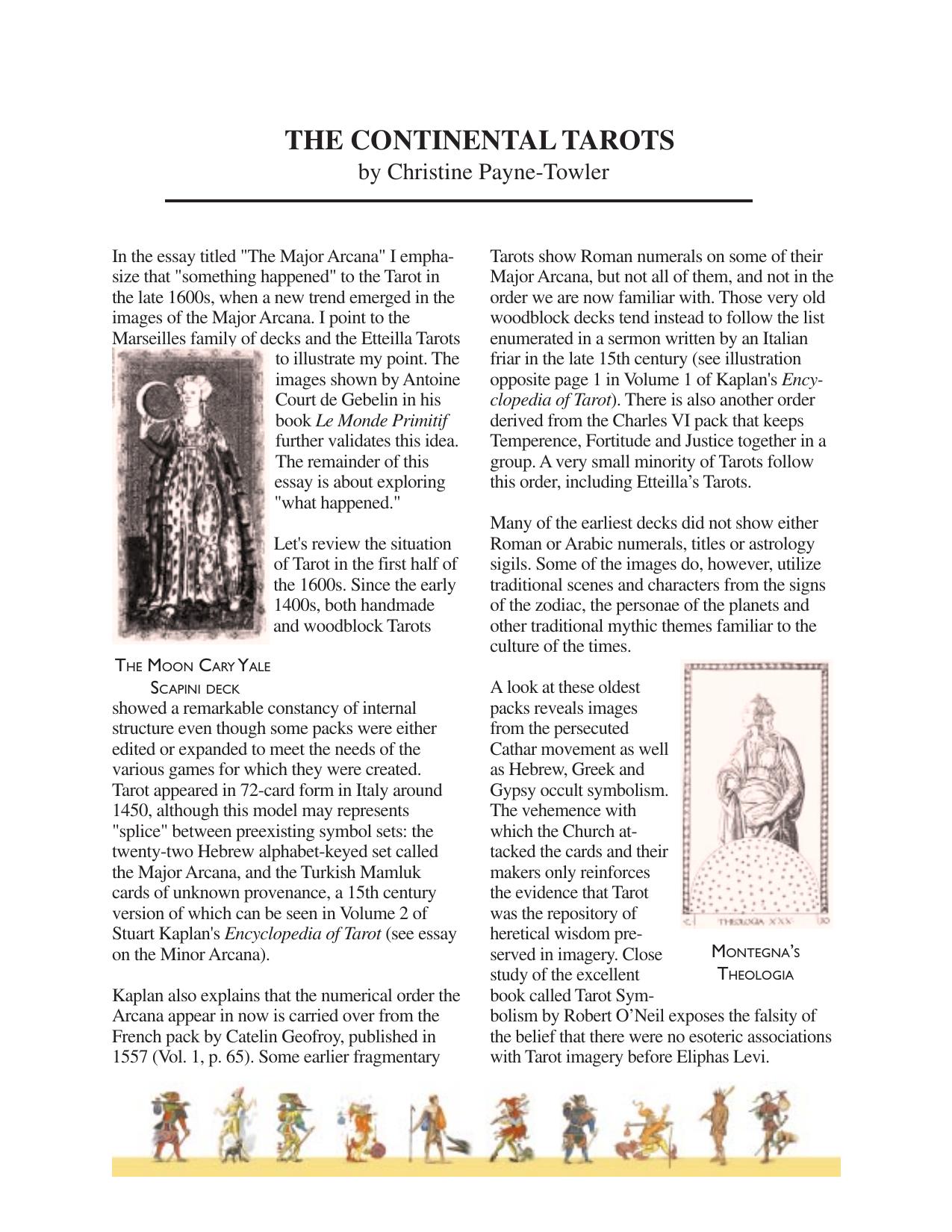 Tje Confidential Tarot