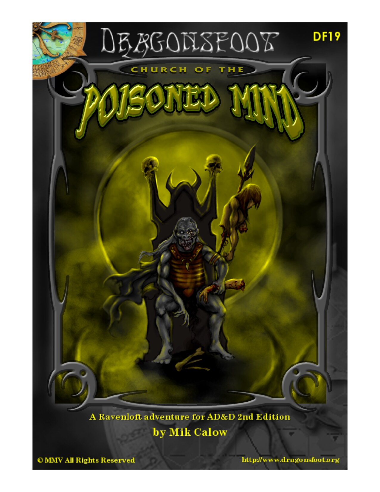 ADD 2.0 Ravenloft Adventure - Church Of The Poisoned Mind (Ravenloft) (Z-Library)