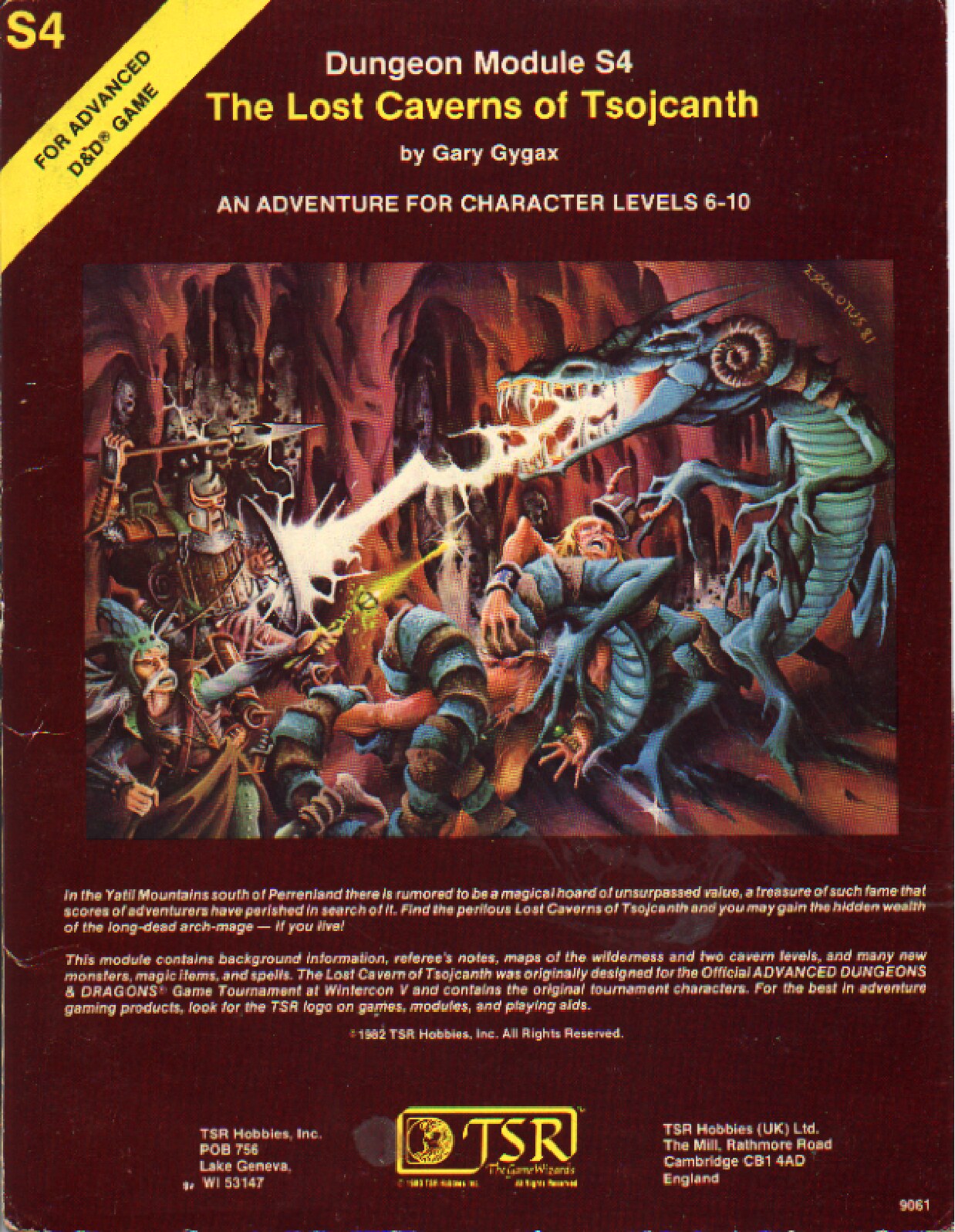 S4 - Lost Caverns of Tsojcanth