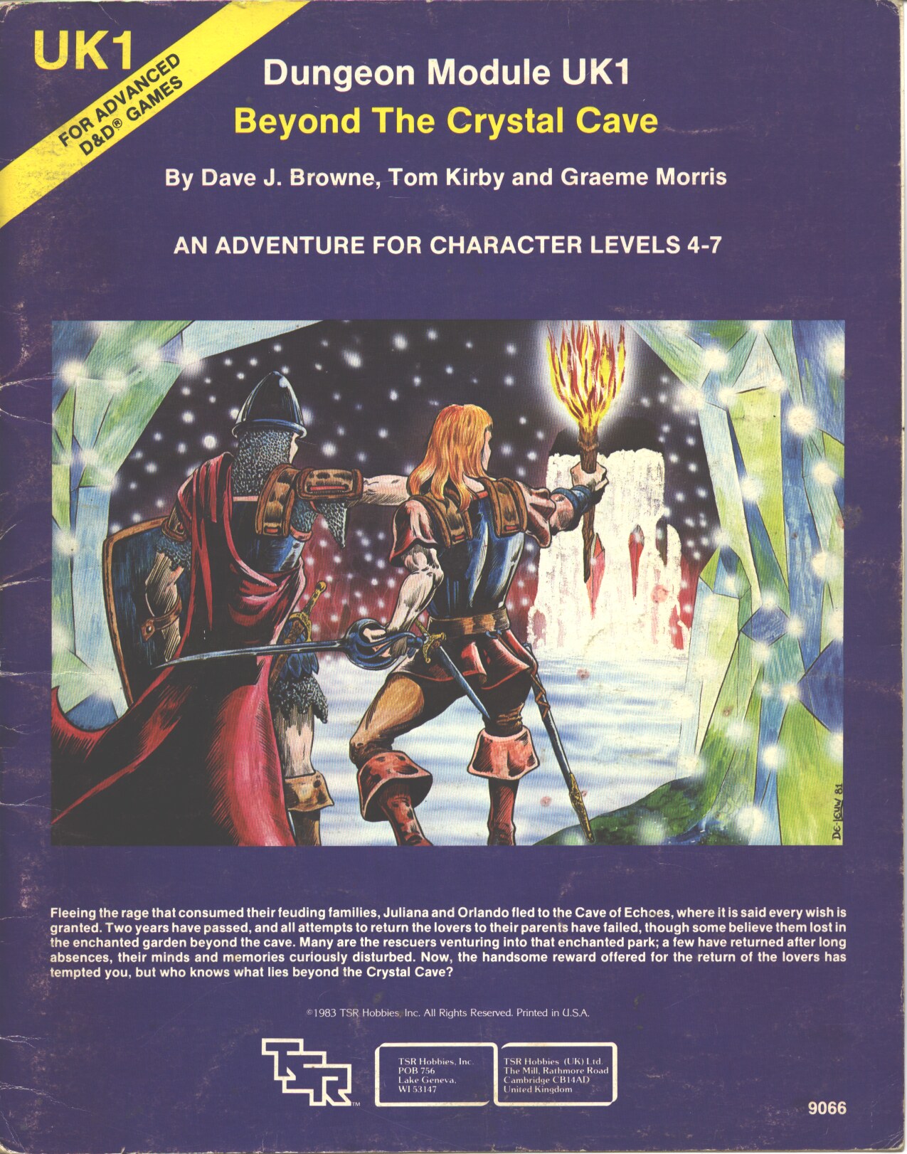 UK1 - Beyond the Crystal Cave