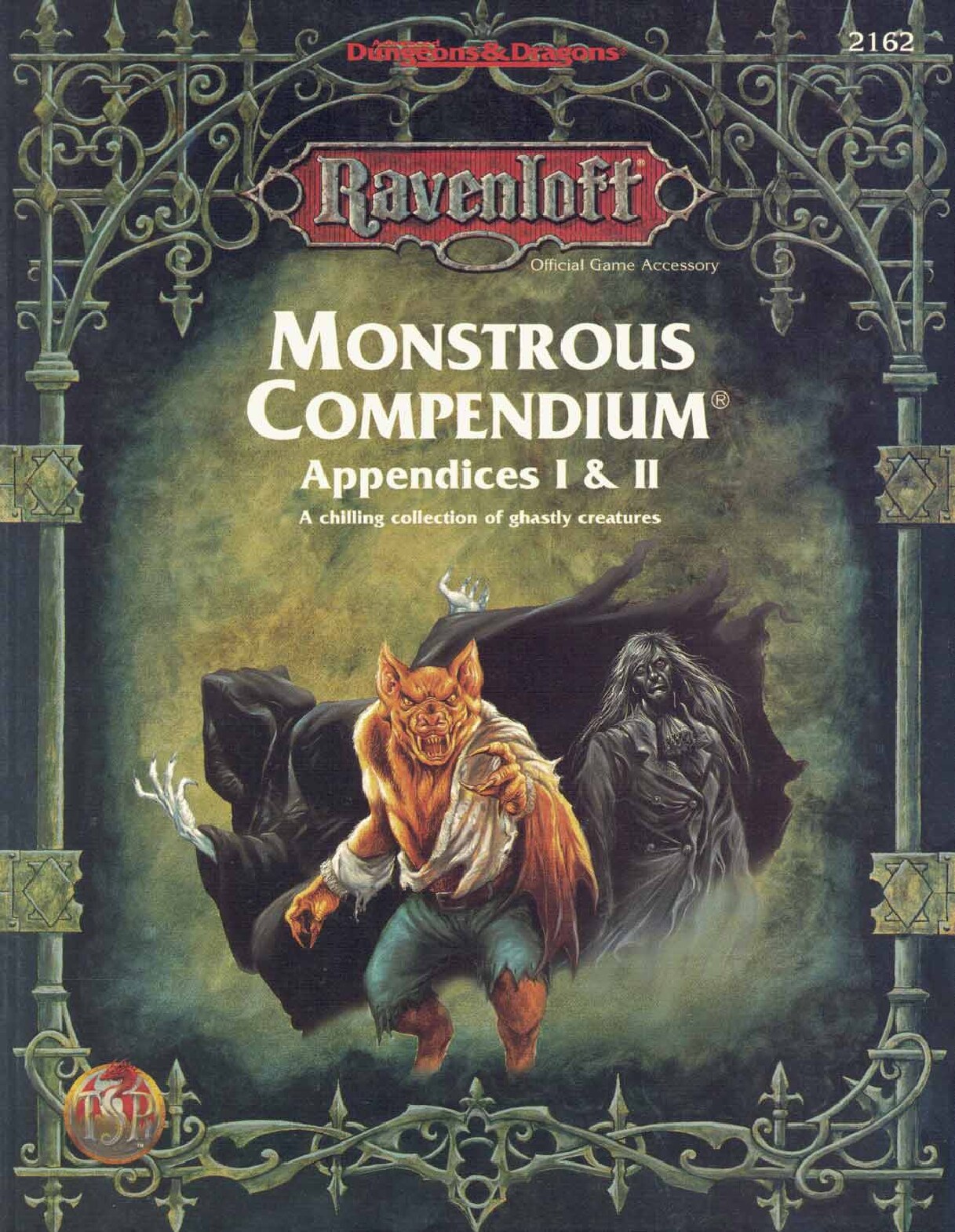 TSR 2162 MC Ravenloft Appendices I and II