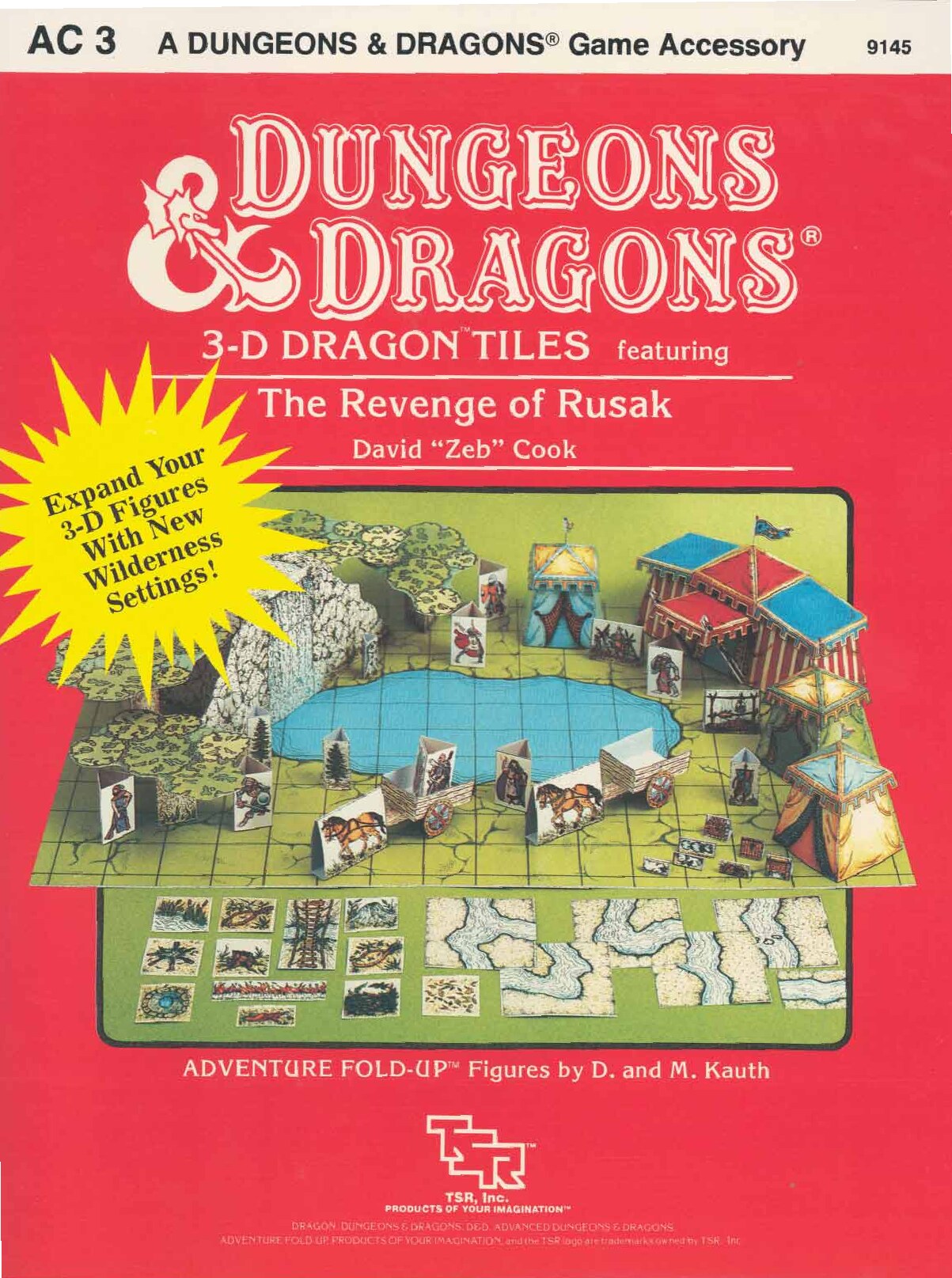 TSR 9145 AC8 The Revenge of Rusak (Dragon Tiles II)