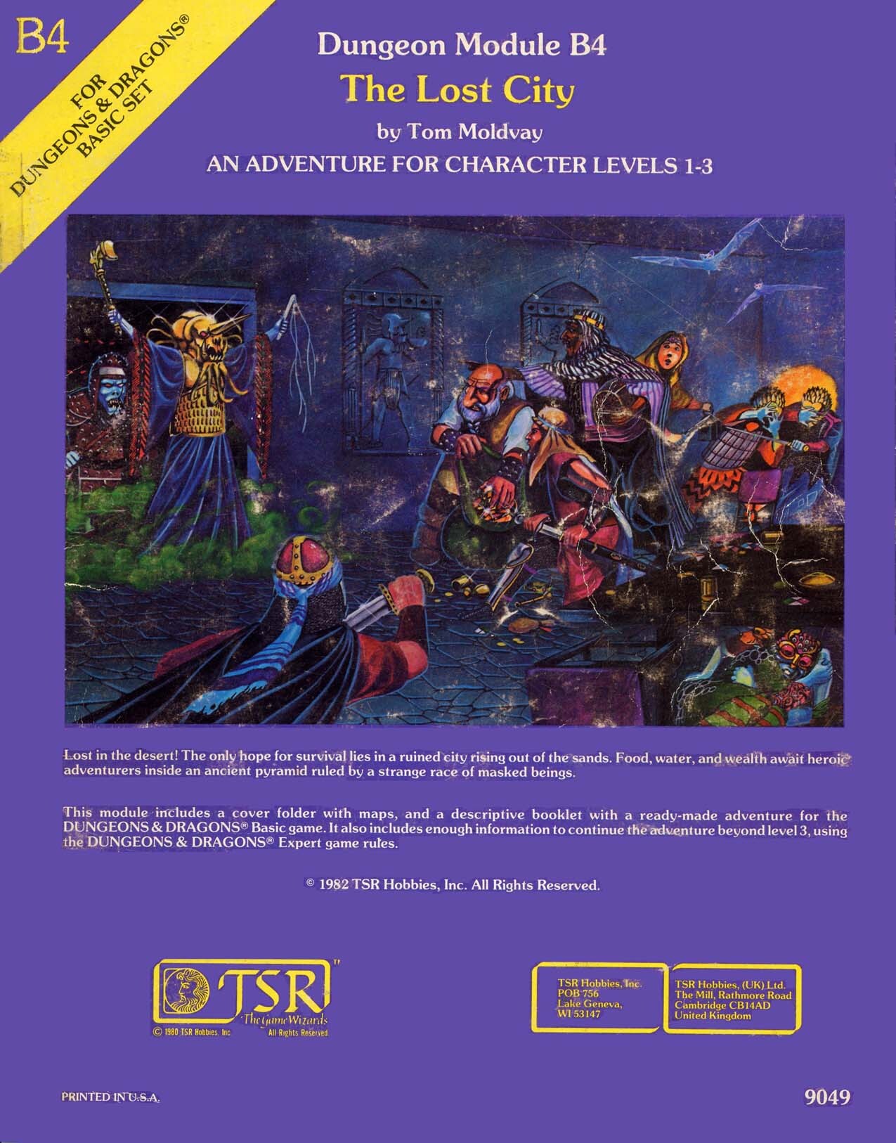 TSR 9049 B4 The Lost City